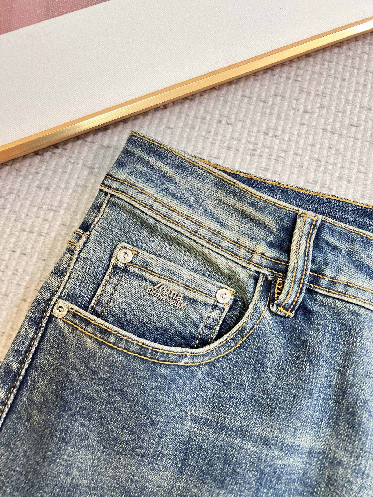 Ermenegildo Zegna Male Jeans Slim Fit