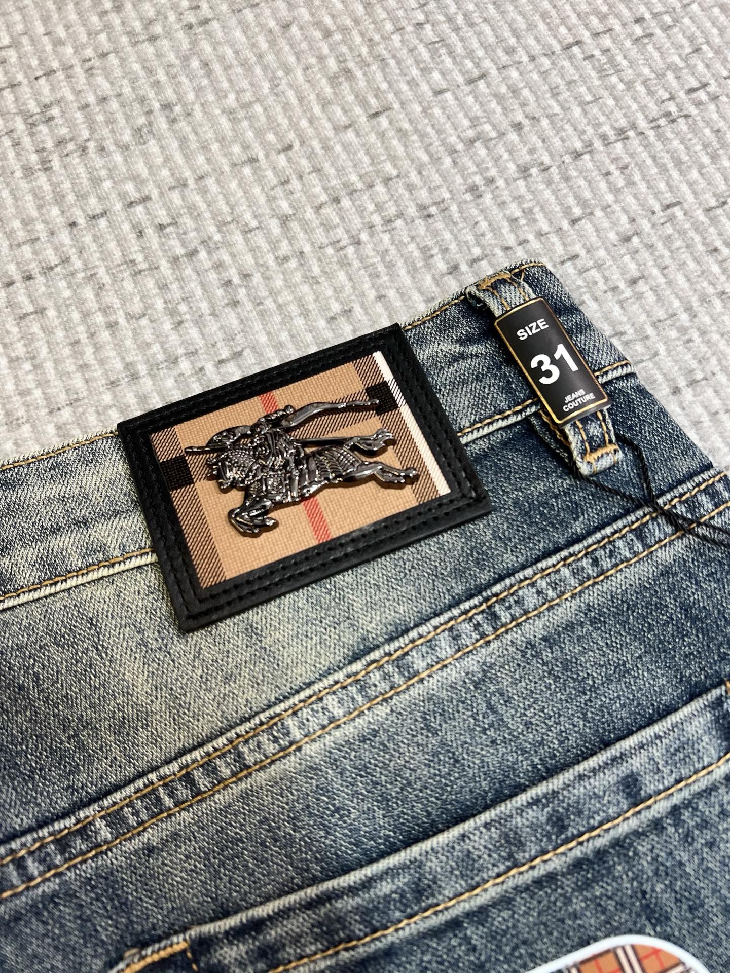 Burberry Male Jeans Slim Fit