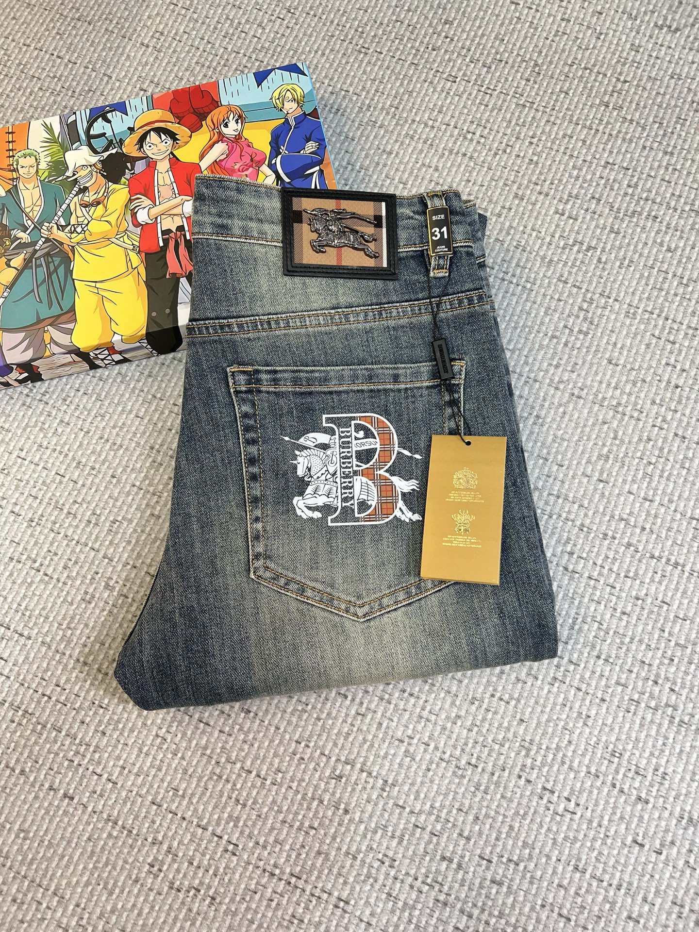 Burberry Male Jeans Slim Fit