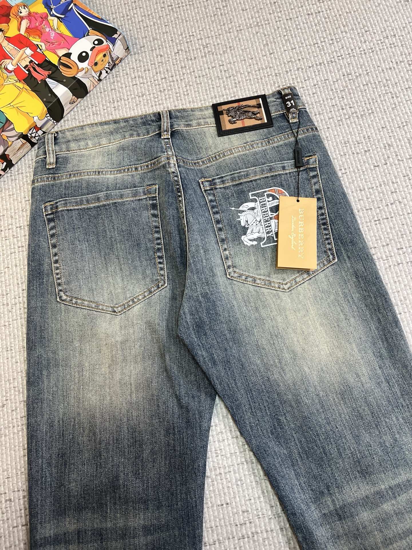 Burberry Male Jeans Slim Fit