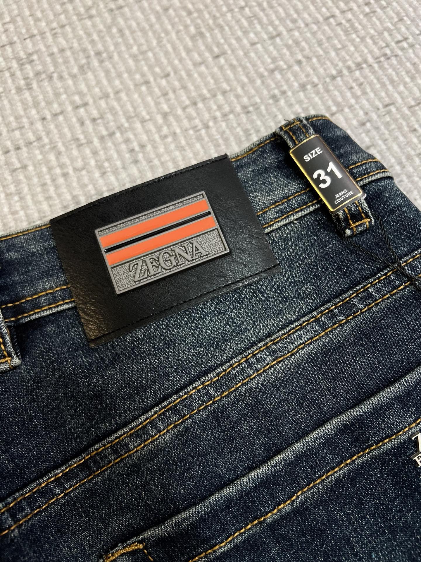 Ermenegildo Zegna Male Jeans Slim Fit