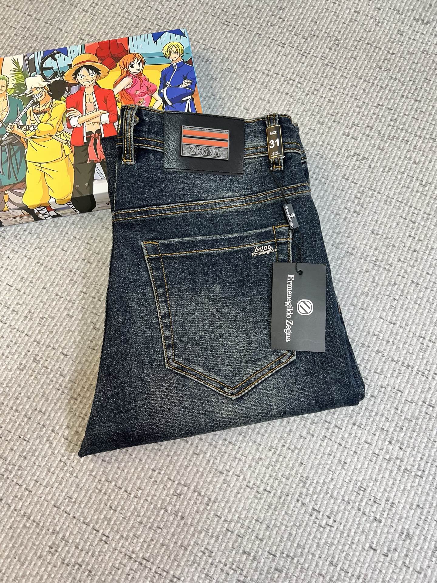 Ermenegildo Zegna Male Jeans Slim Fit