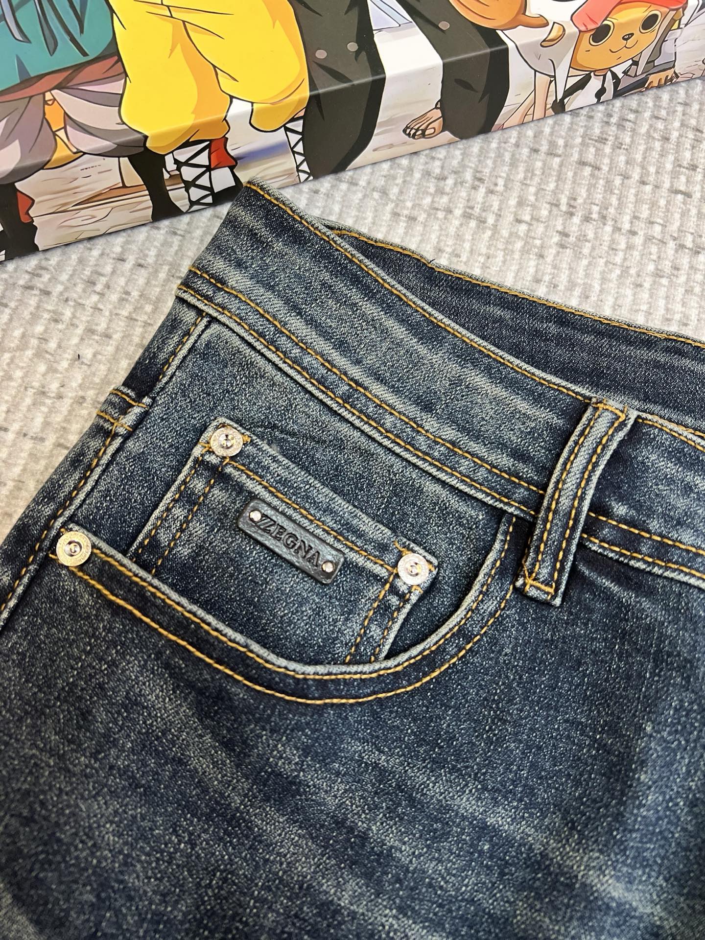 Ermenegildo Zegna Male Jeans Slim Fit