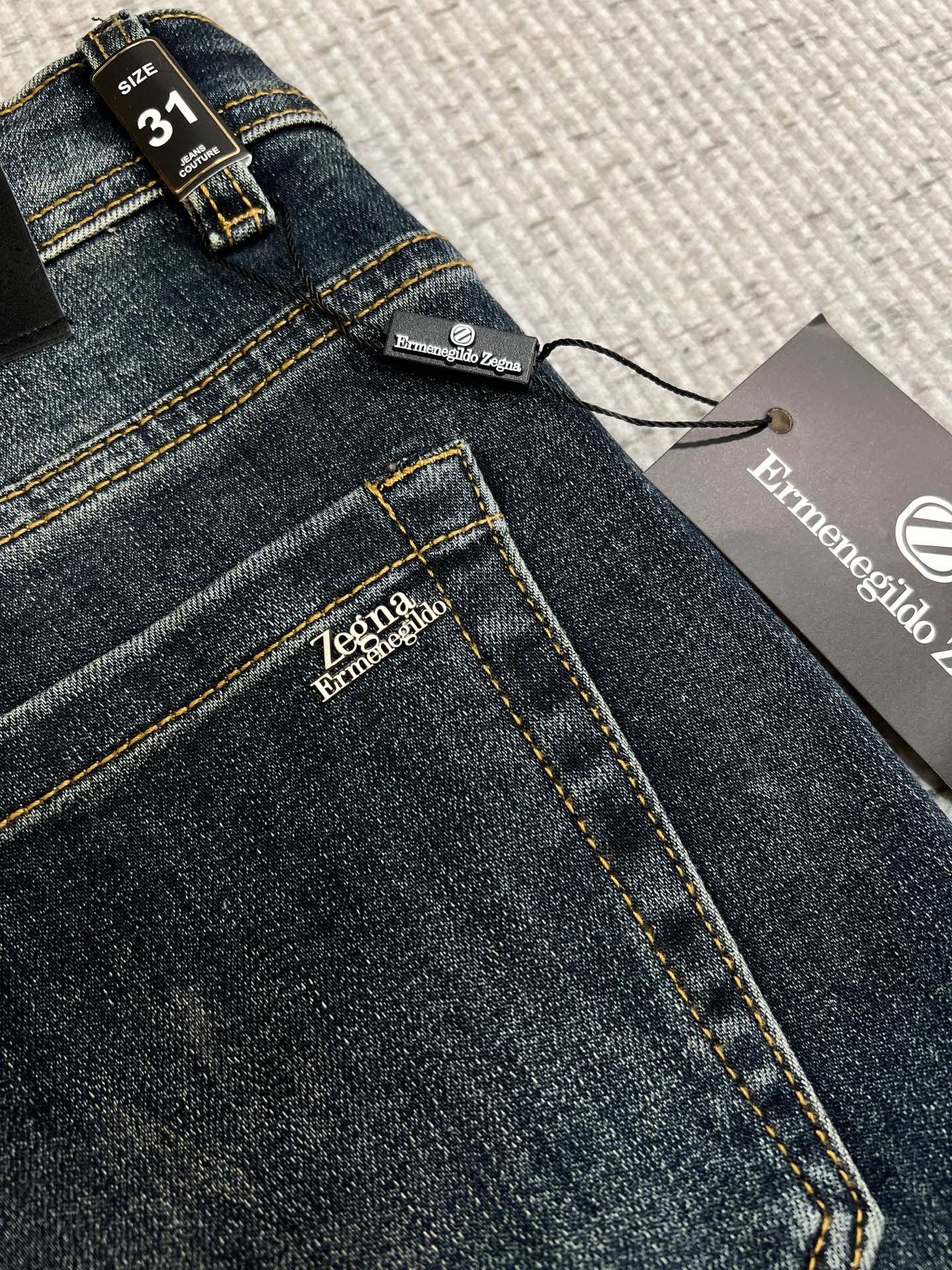 Ermenegildo Zegna Male Jeans Slim Fit