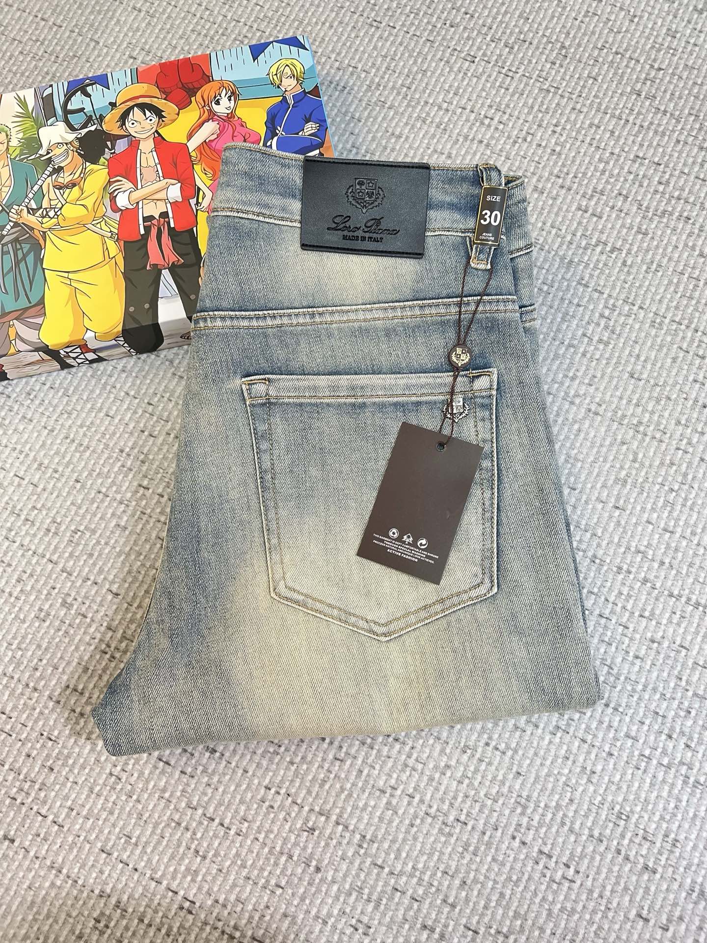 Loro Piana Male Jeans Slim Fit L