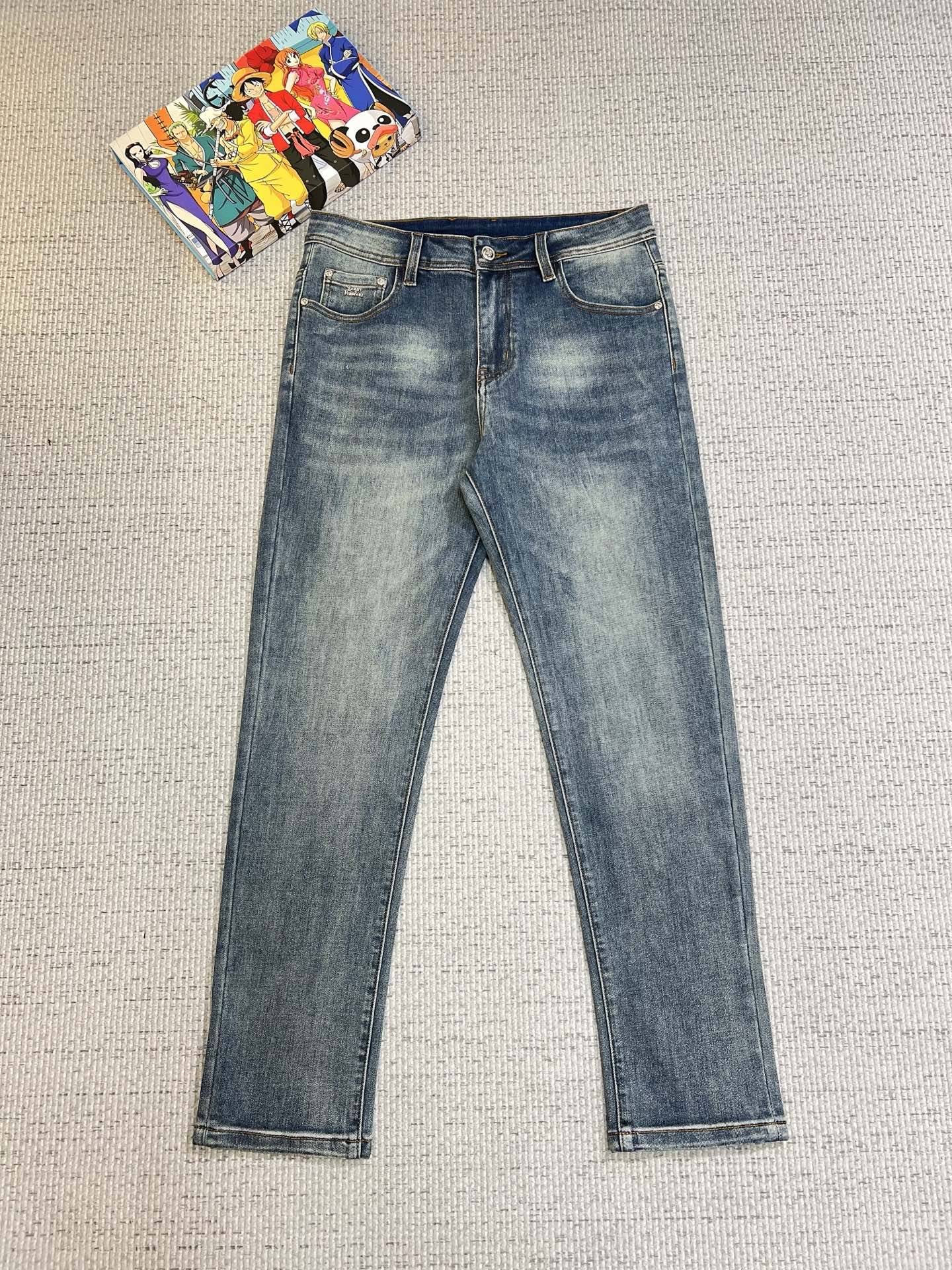 Louis Vuitton Male Jeans Slim Fit L