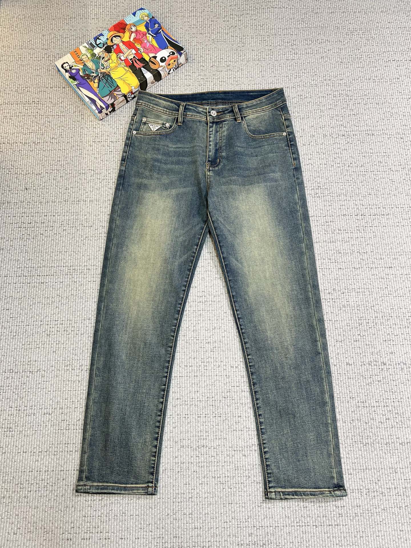 Prada Male Jeans Slim Fit
