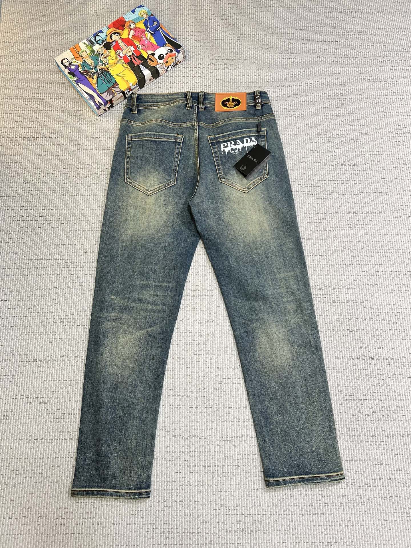 Prada Male Jeans Slim Fit