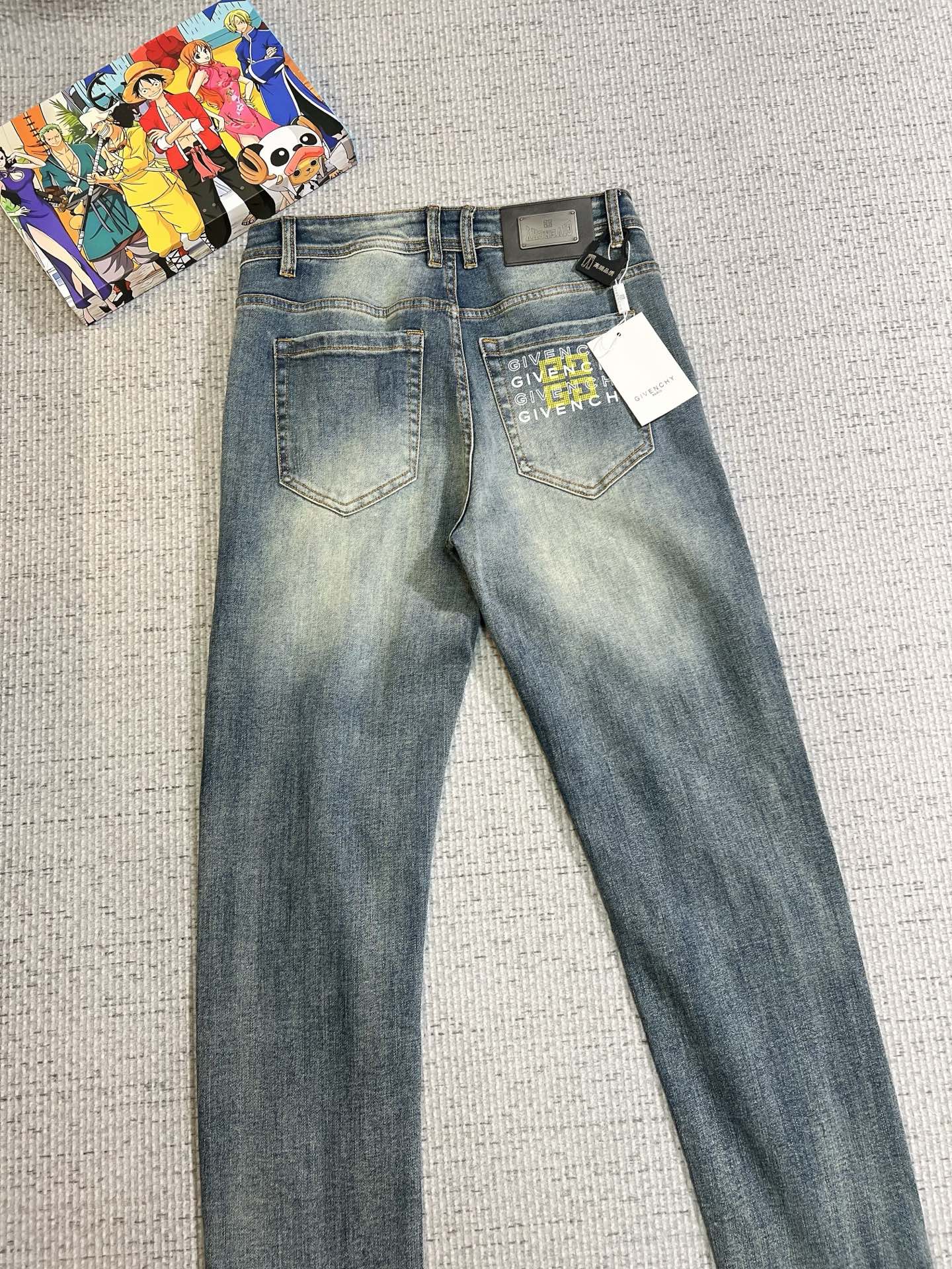 Givenchy Male Jeans Denim Slim Fit