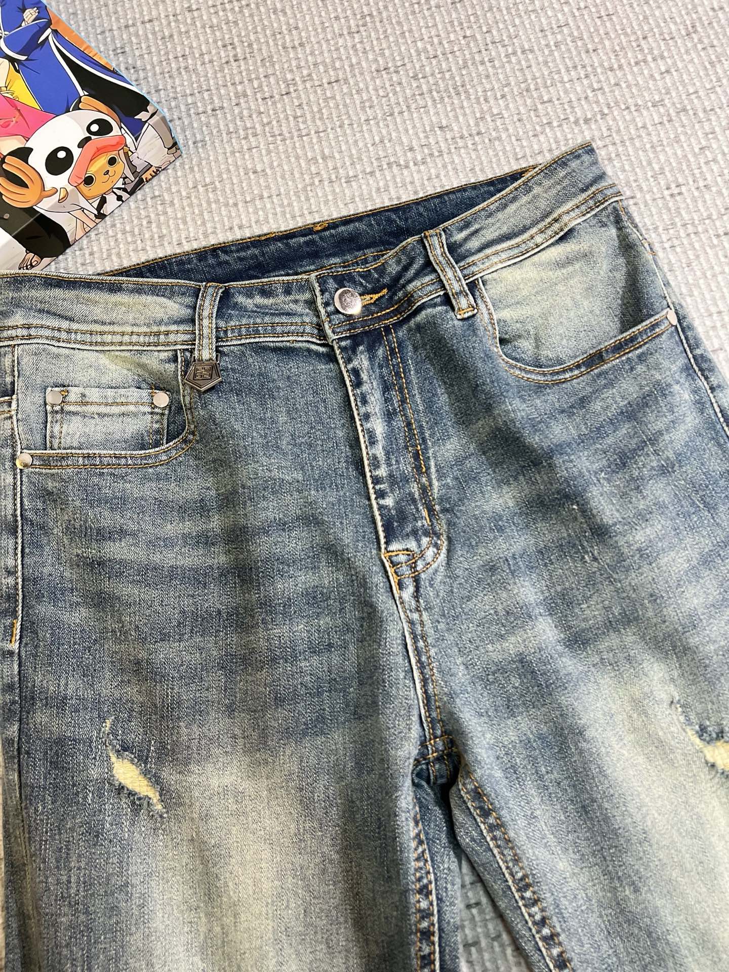 Givenchy Male Jeans Denim Slim Fit