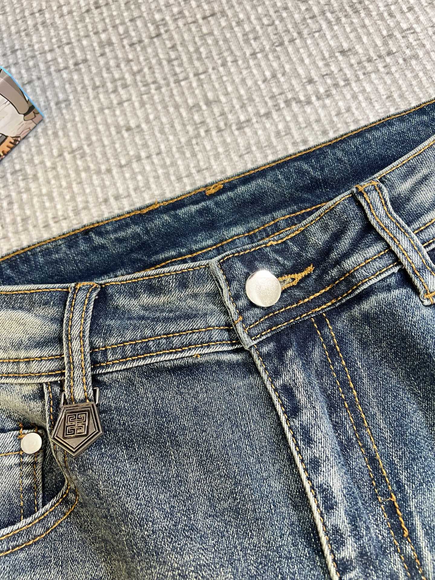 Givenchy Male Jeans Denim Slim Fit