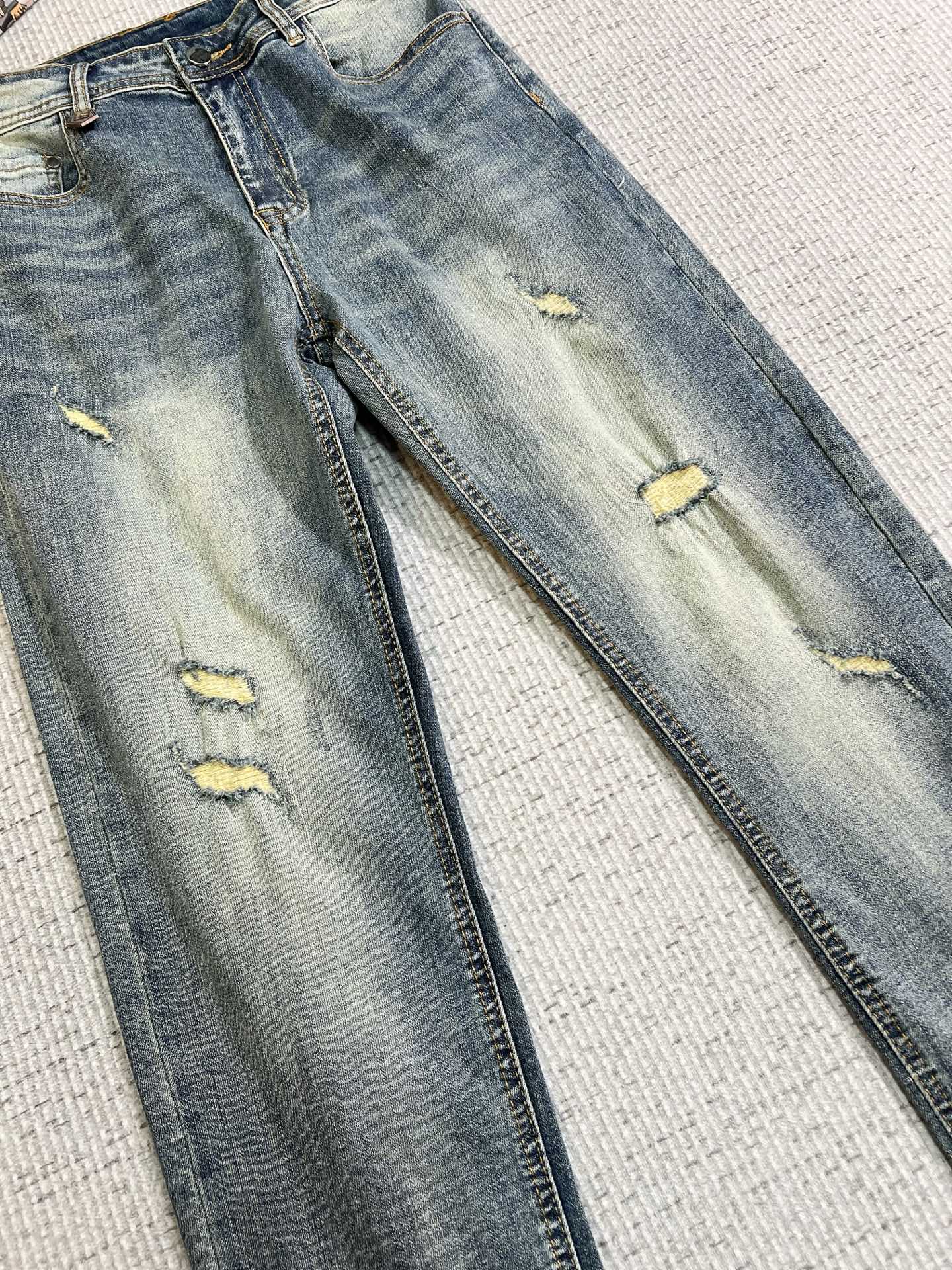 Givenchy Male Jeans Denim Slim Fit