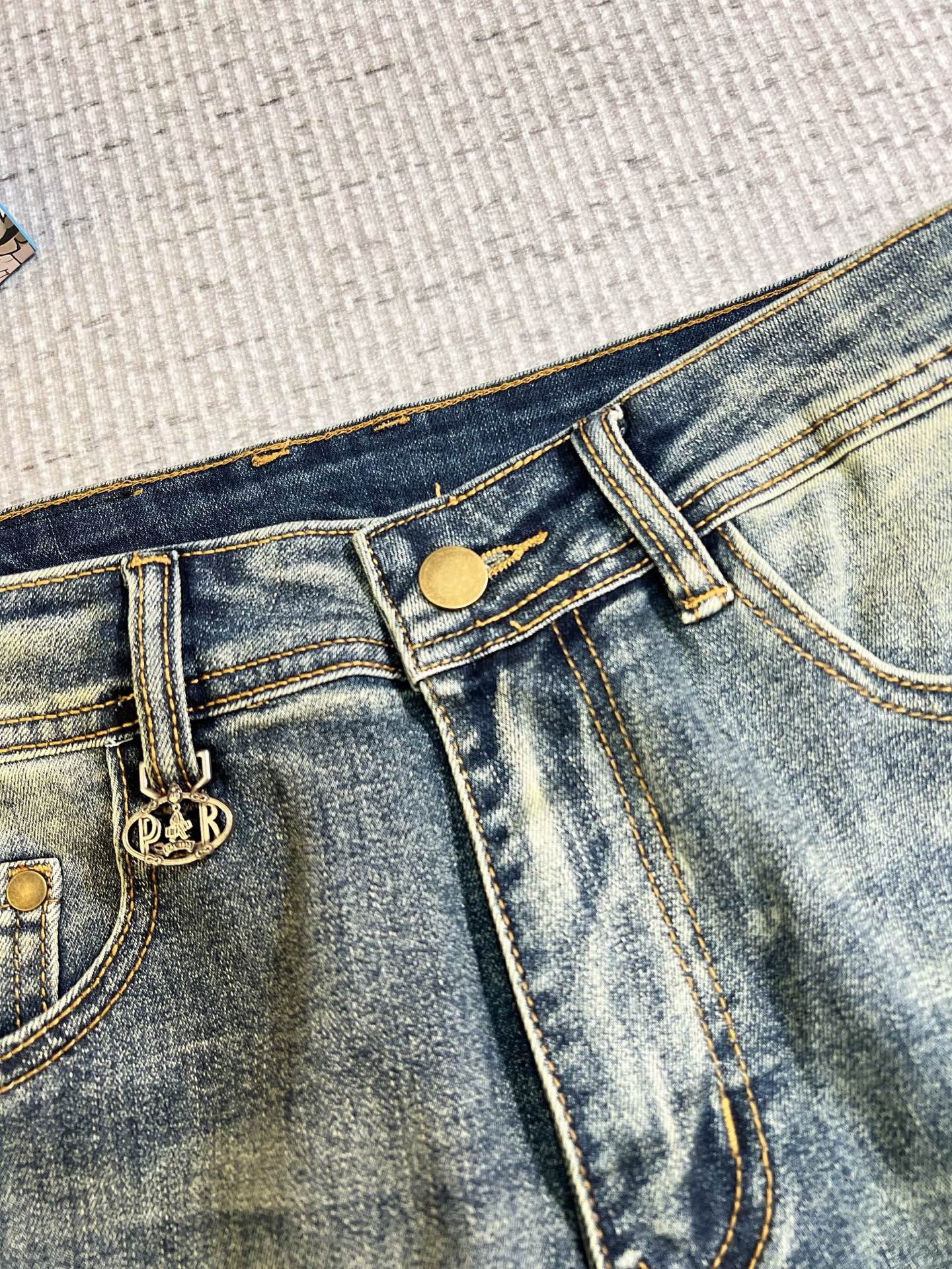 Prada Male Jeans Denim Slim Fit