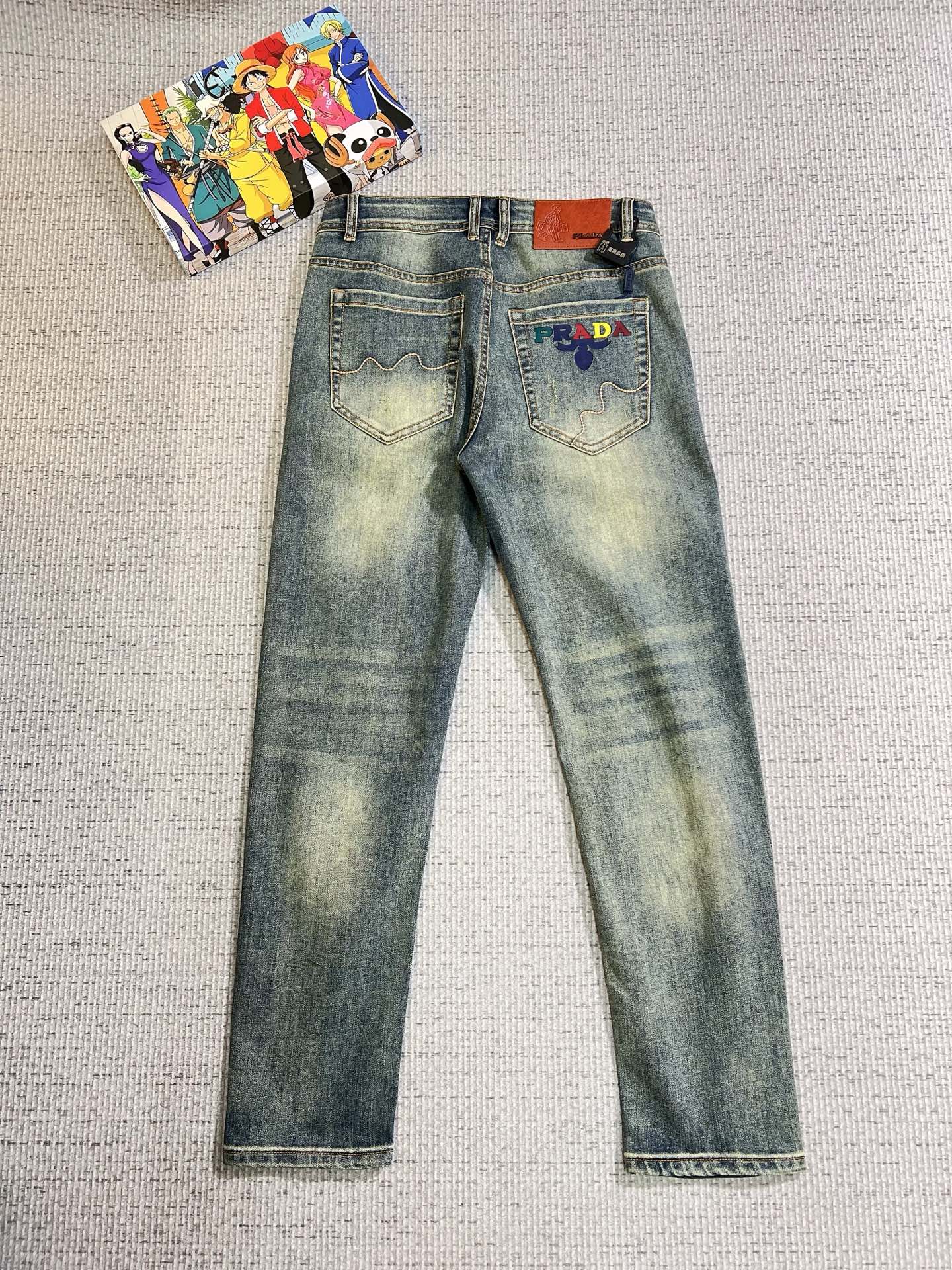 Prada Male Jeans Denim Slim Fit