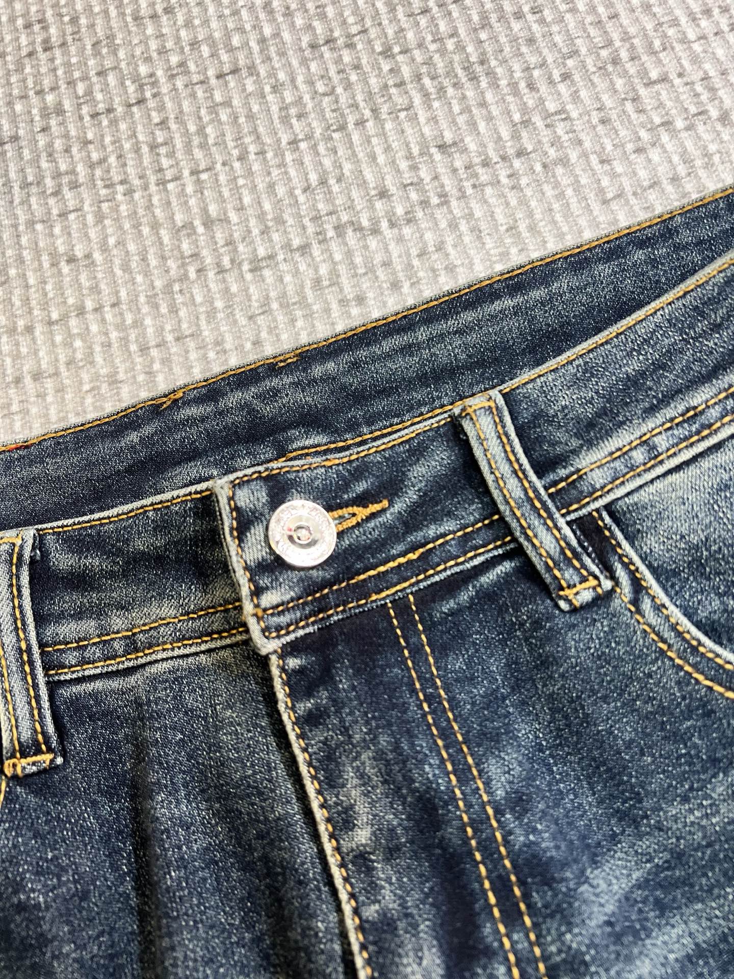 Louis Vuitton Male Jeans Denim Slim Fit