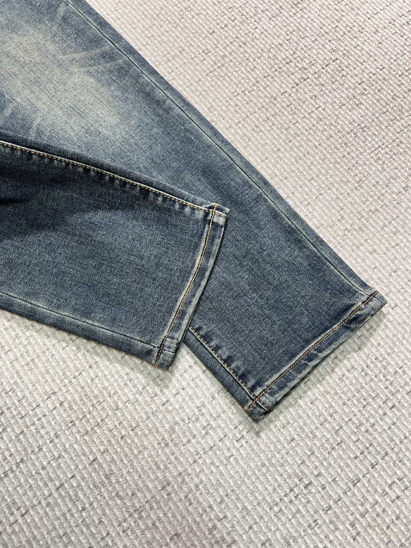 Louis Vuitton Male Jeans Denim Slim Fit