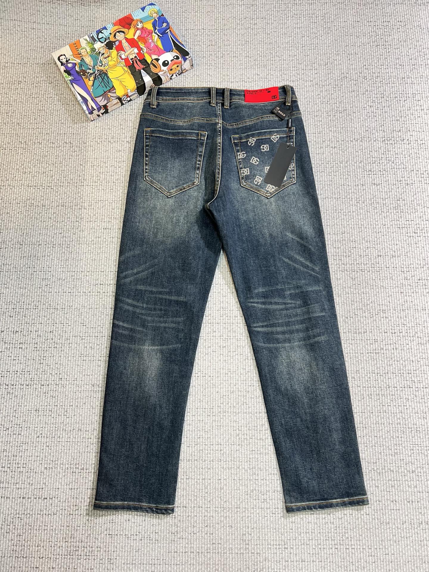 Louis Vuitton Male Jeans Denim Slim Fit
