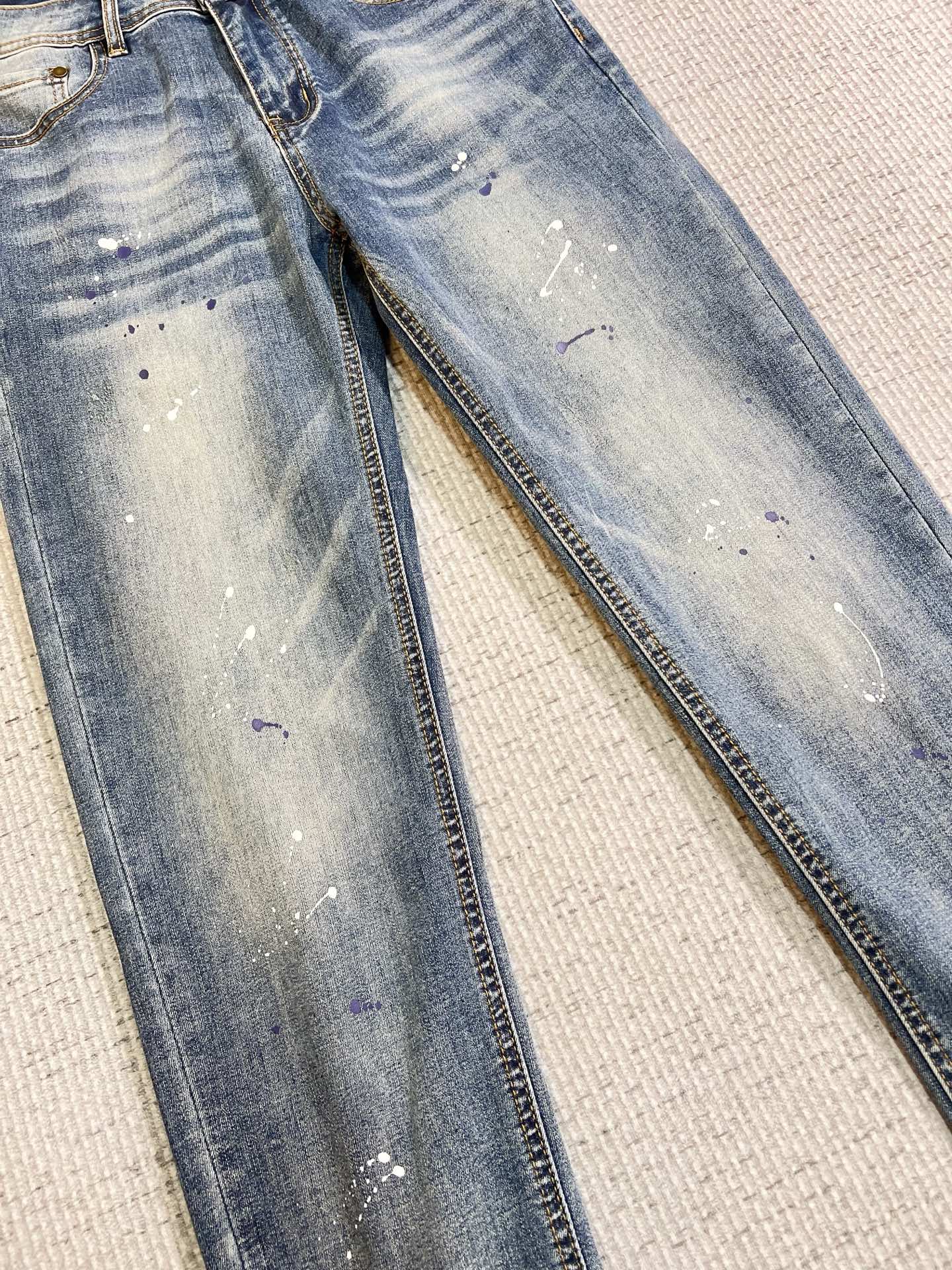 Dior Male Jeans Denim Slim Fit