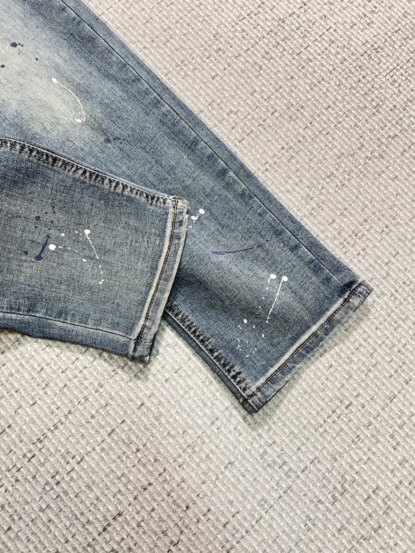 Dior Male Jeans Denim Slim Fit