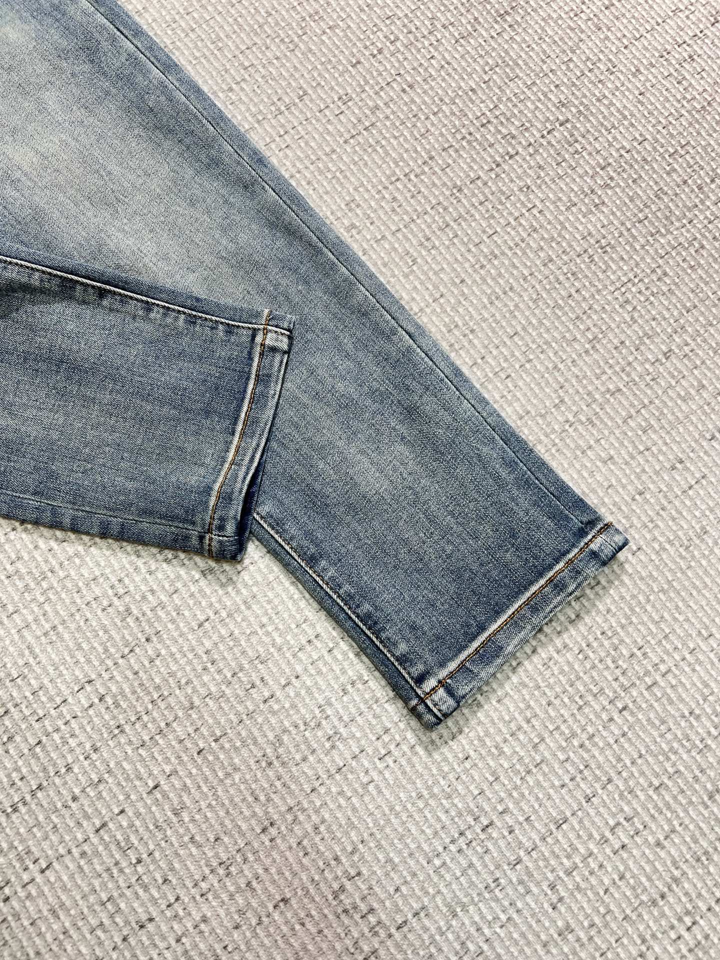 Chrome Hearts Male Jeans Denim Slim Fit