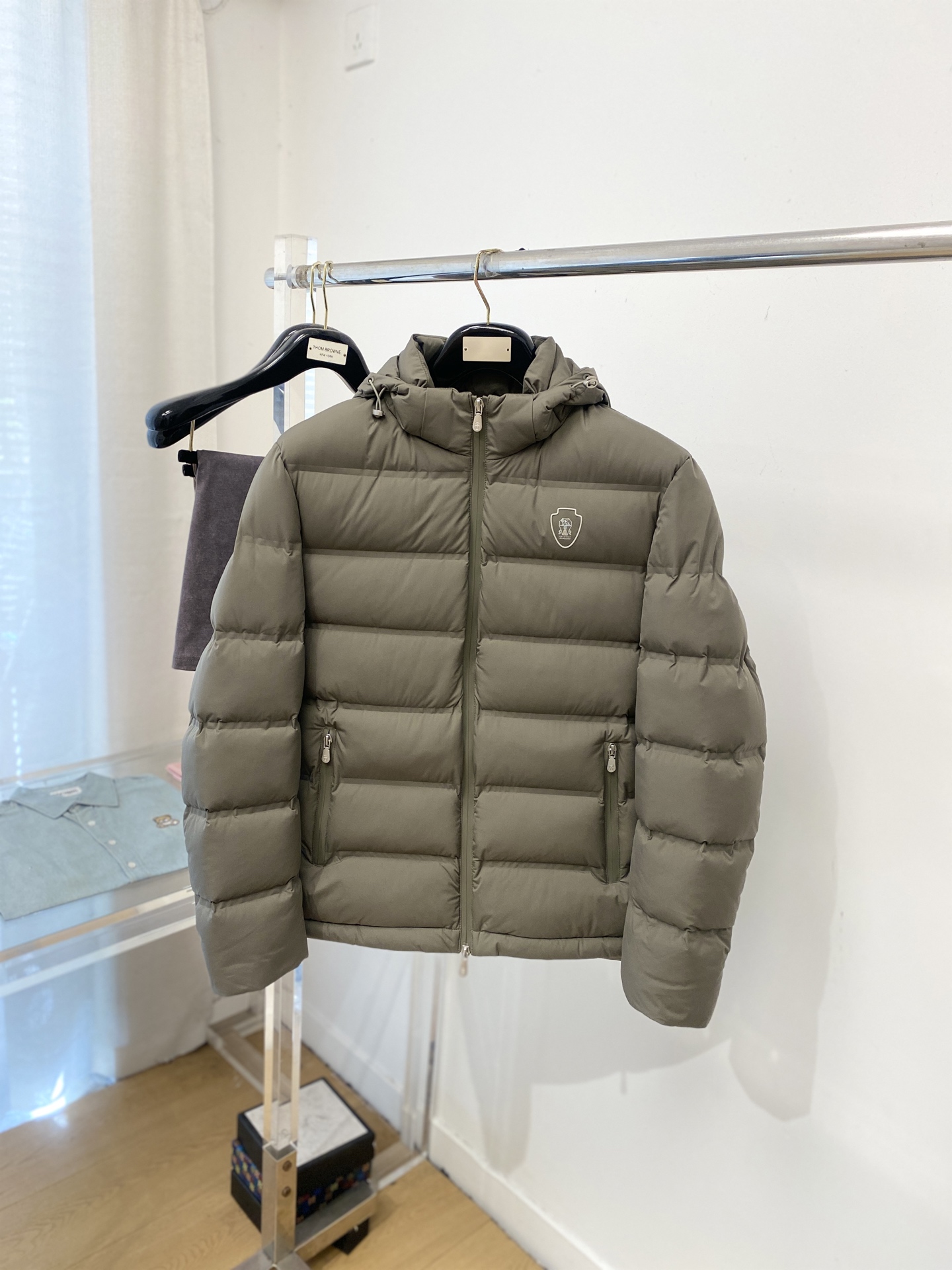 Brunello Cucinelli Male Down Jacket M-l-xl
