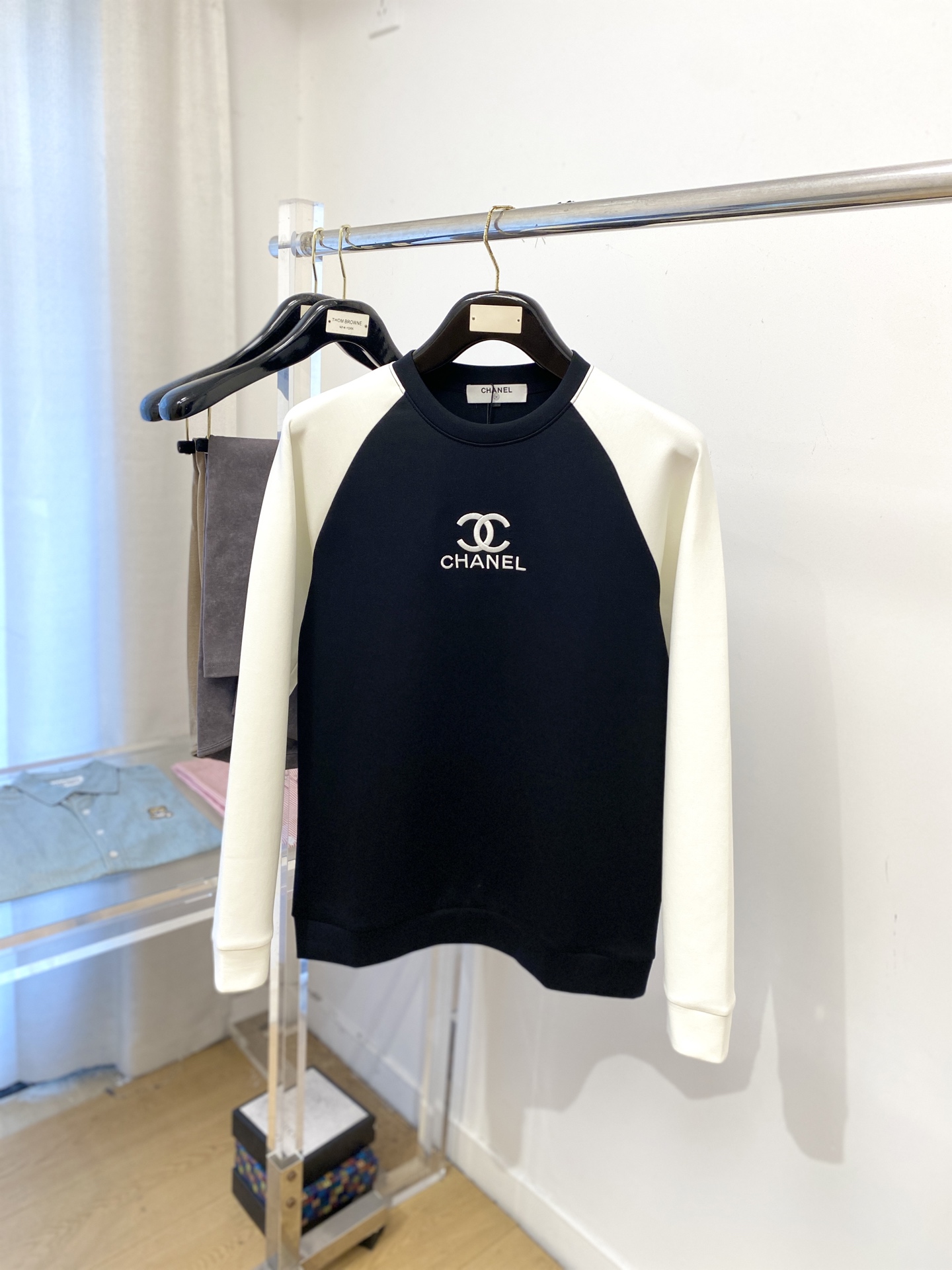 Chanel Hoodie Cotton M-l-xl