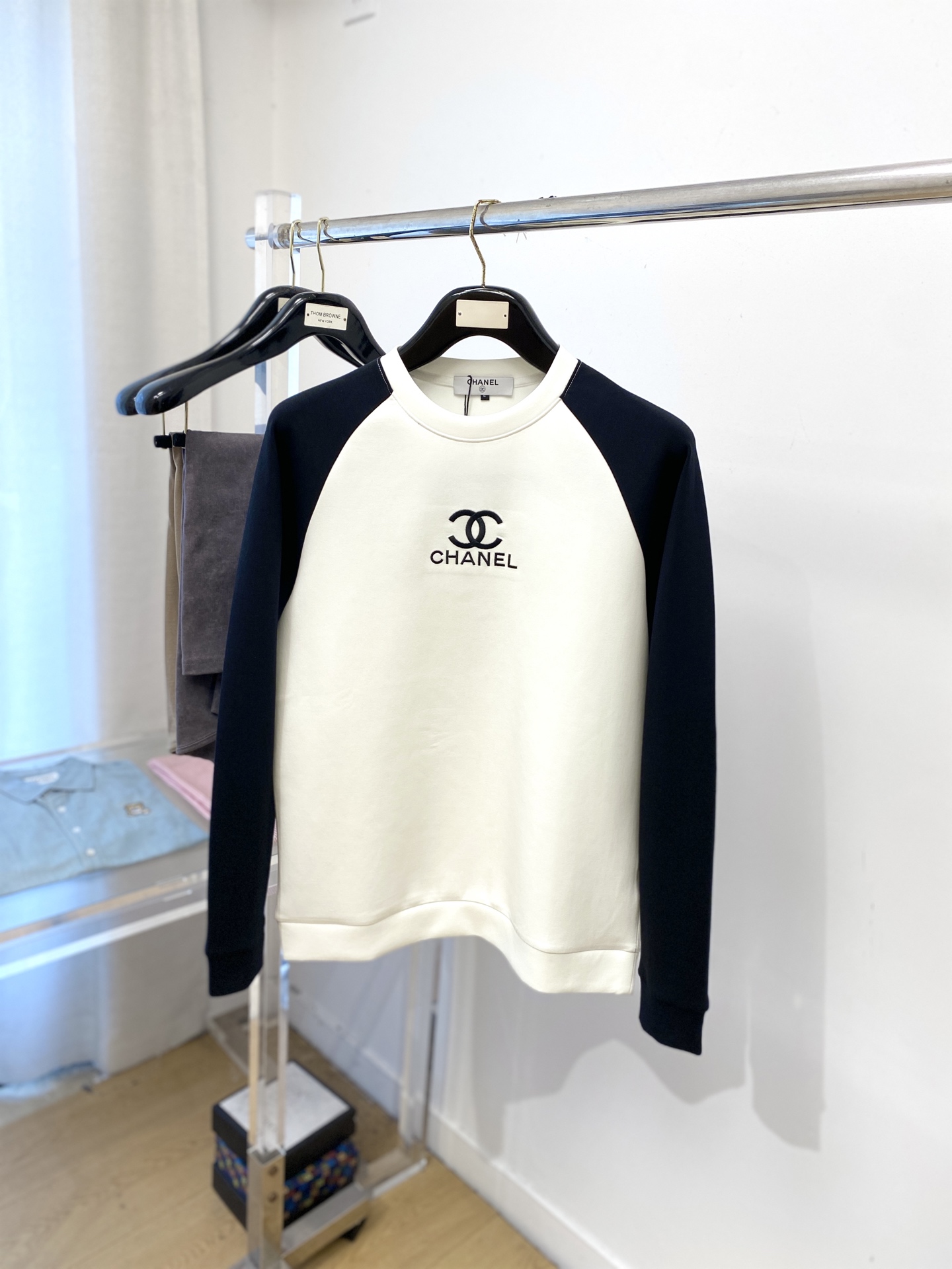 Chanel Hoodie Cotton M-l-xl