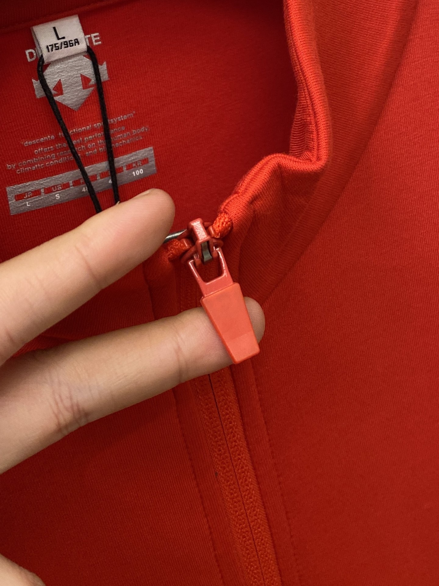 Descente Hoodie Cotton S-m-l-xl