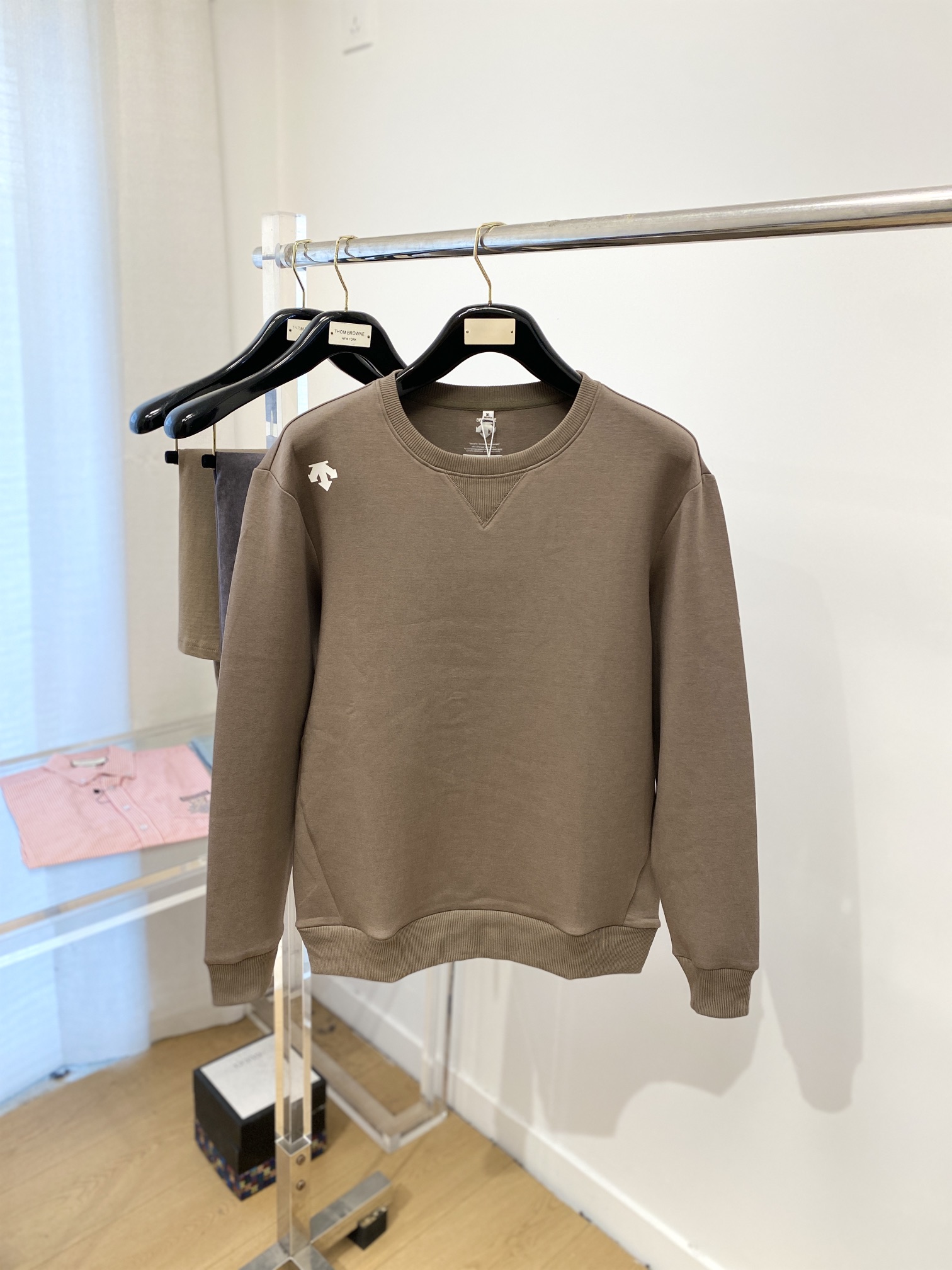 Descente Hoodie Cotton Printed S-m-l-xl