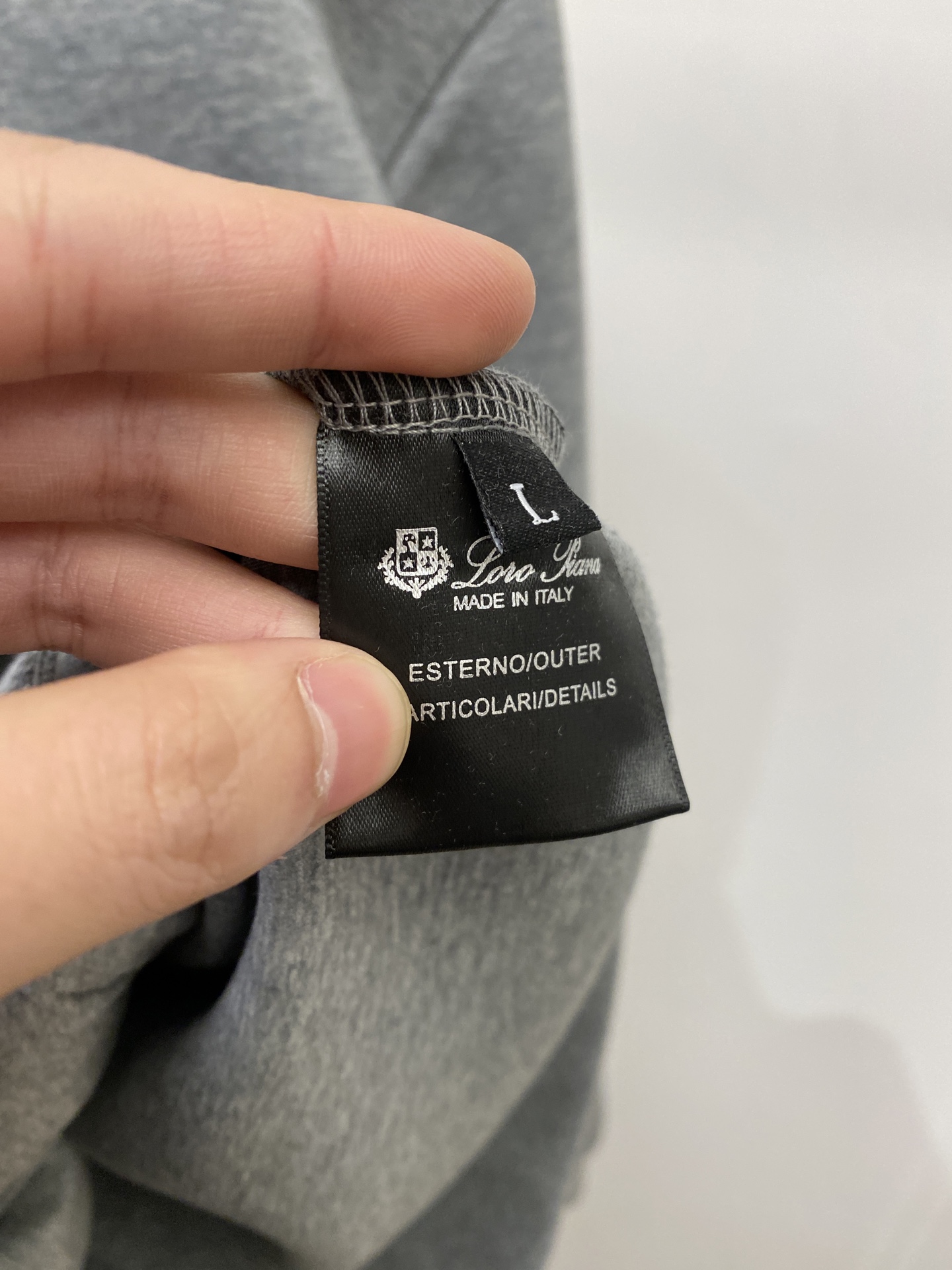 Loro Piana Hoodie Cotton M-l-xl