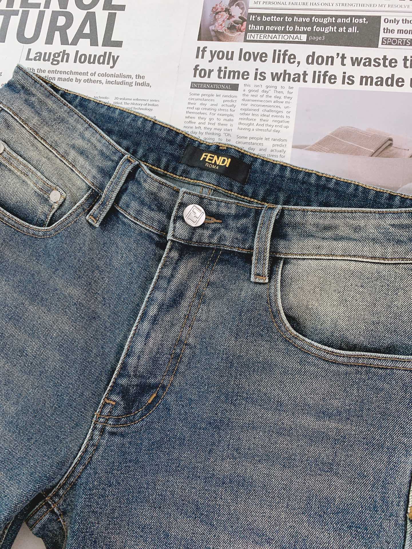 Fendi Jeans Cotton S