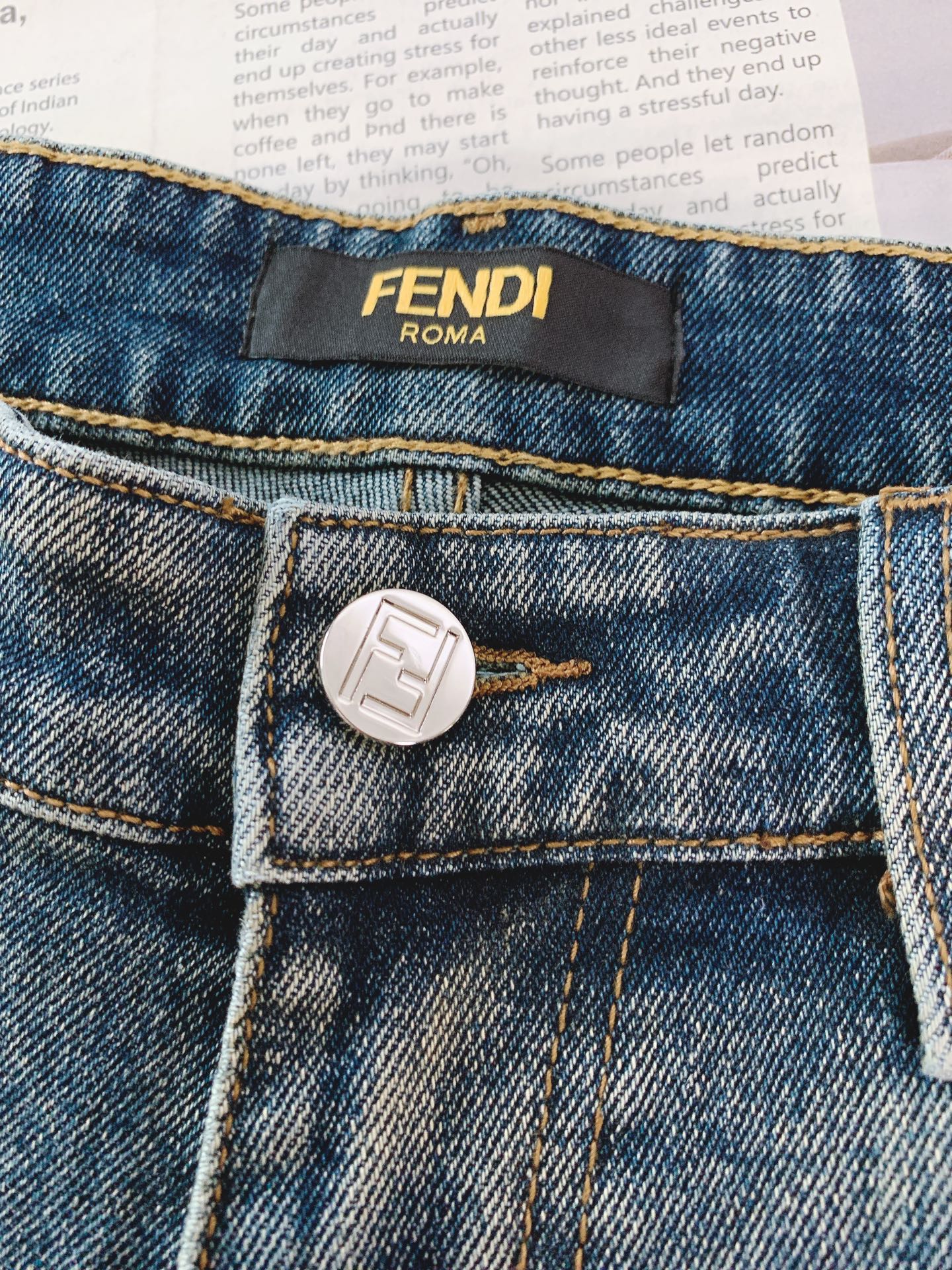 Fendi Jeans Cotton S