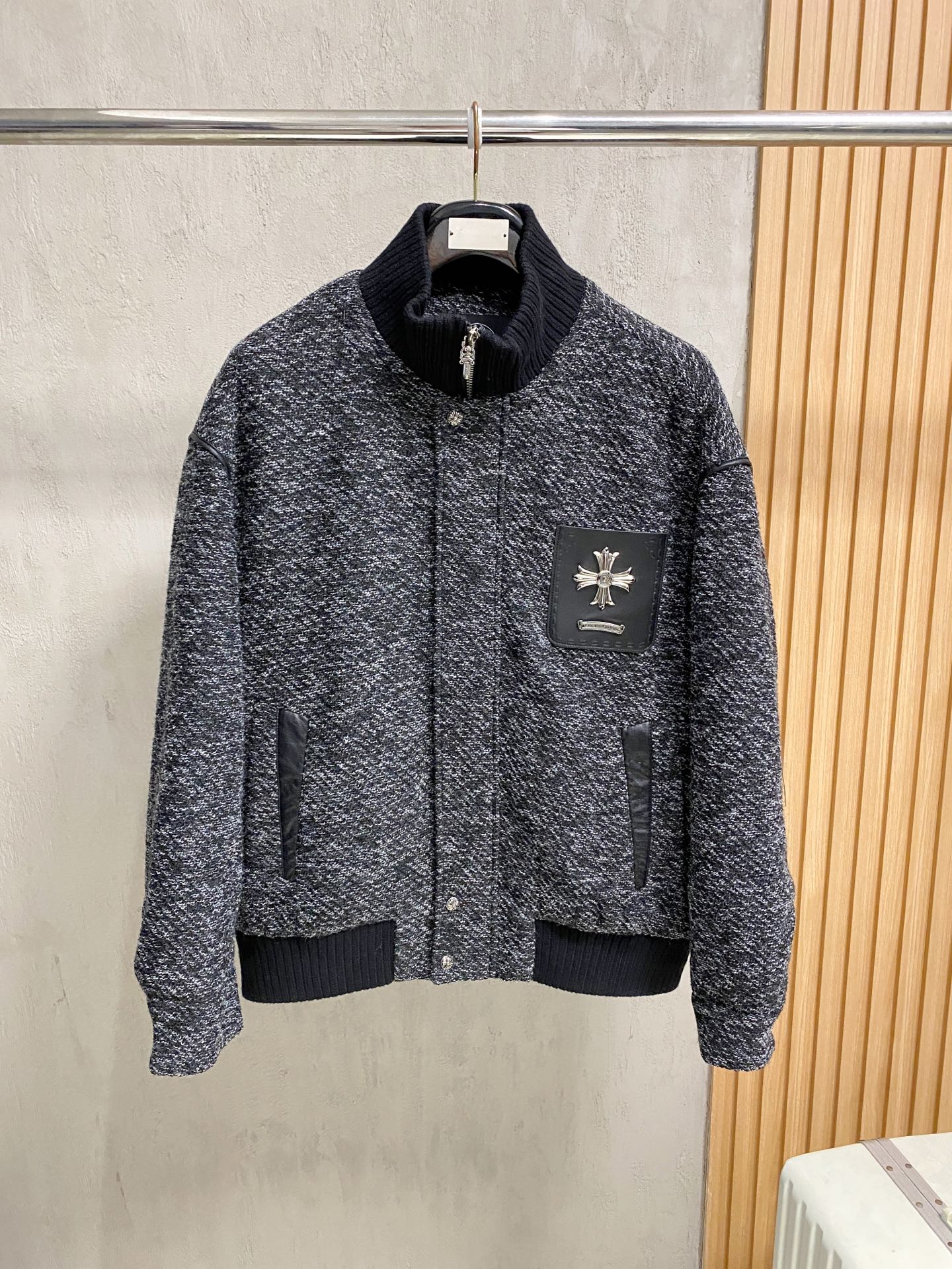 Chrome Hearts Shirt Goose Down Black S-m-xxxl