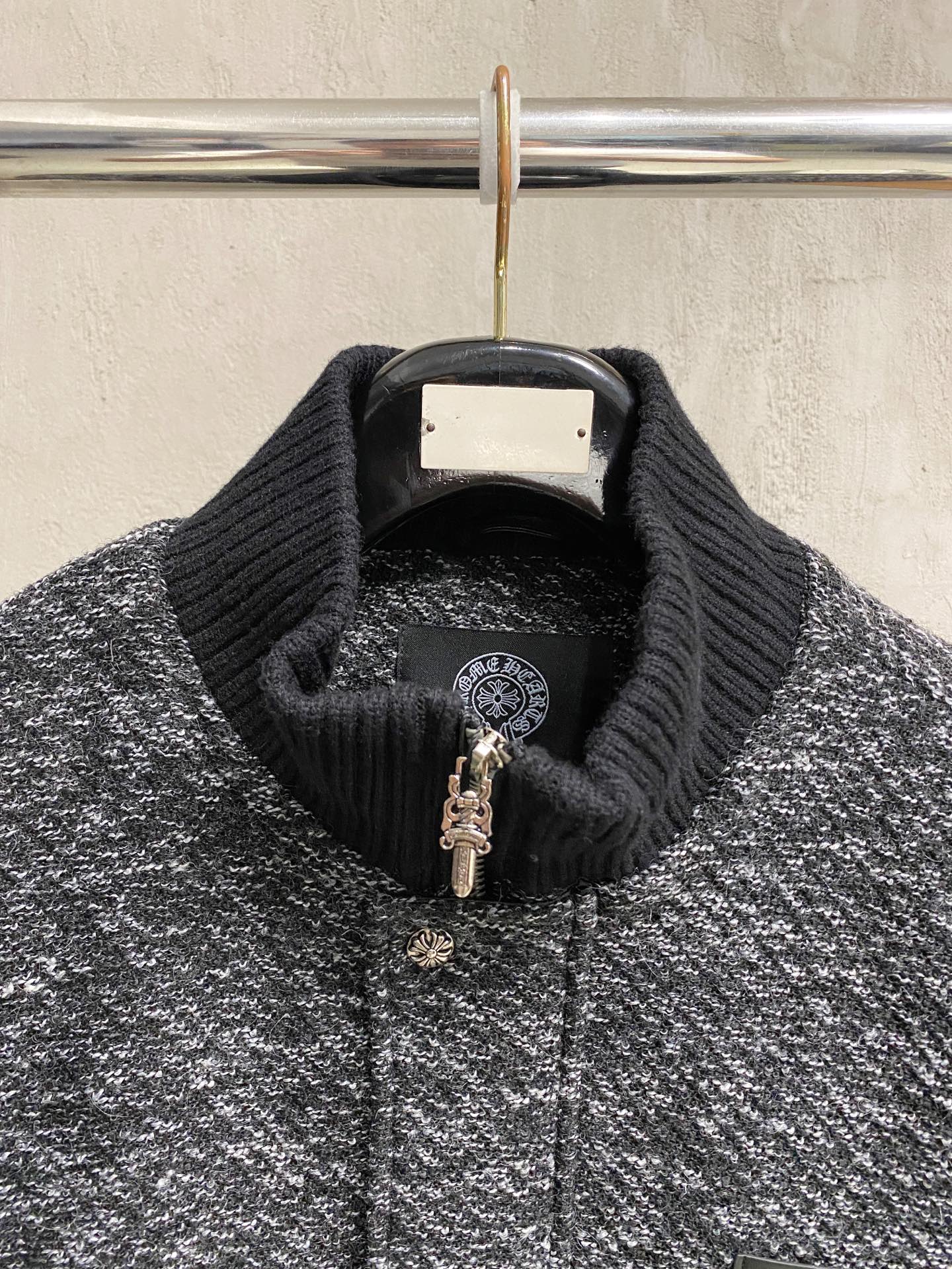 Chrome Hearts Shirt Goose Down Black S-m-xxxl