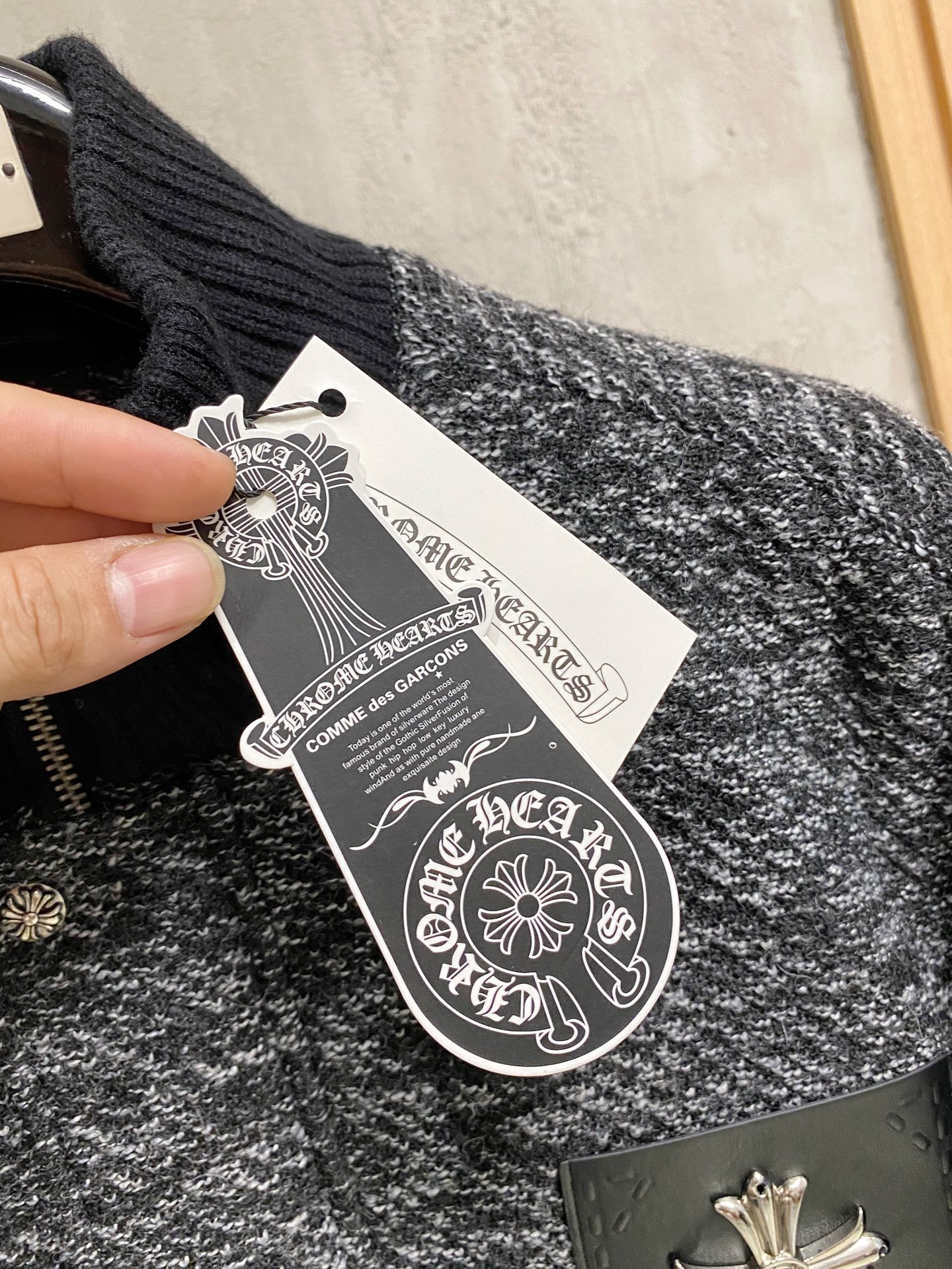 Chrome Hearts Shirt Goose Down Black S-m-xxxl