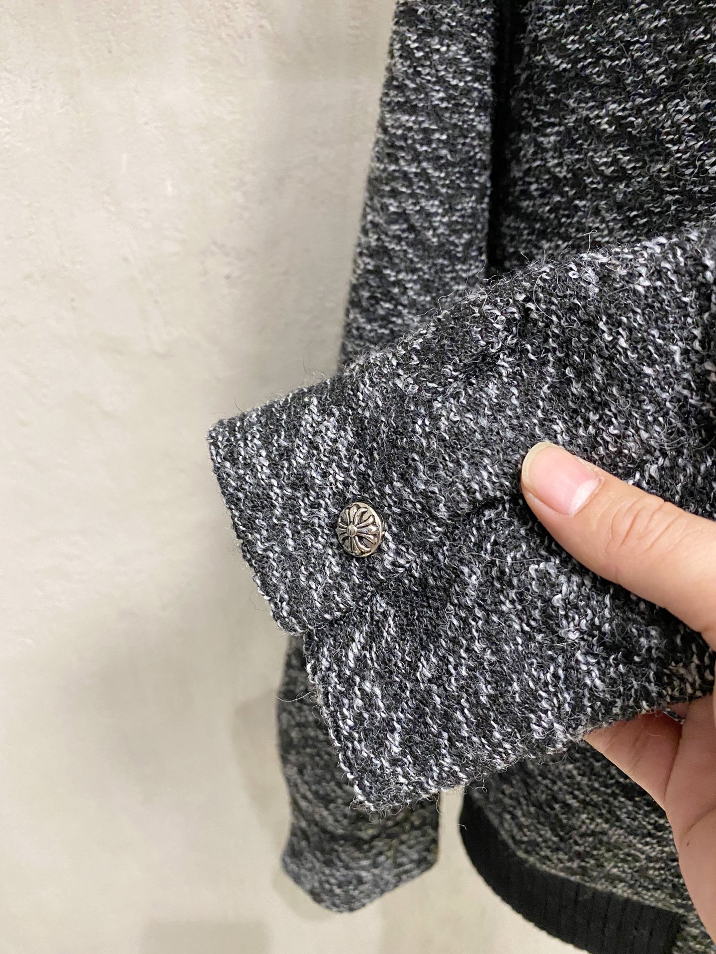 Chrome Hearts Shirt Goose Down Black S-m-xxxl