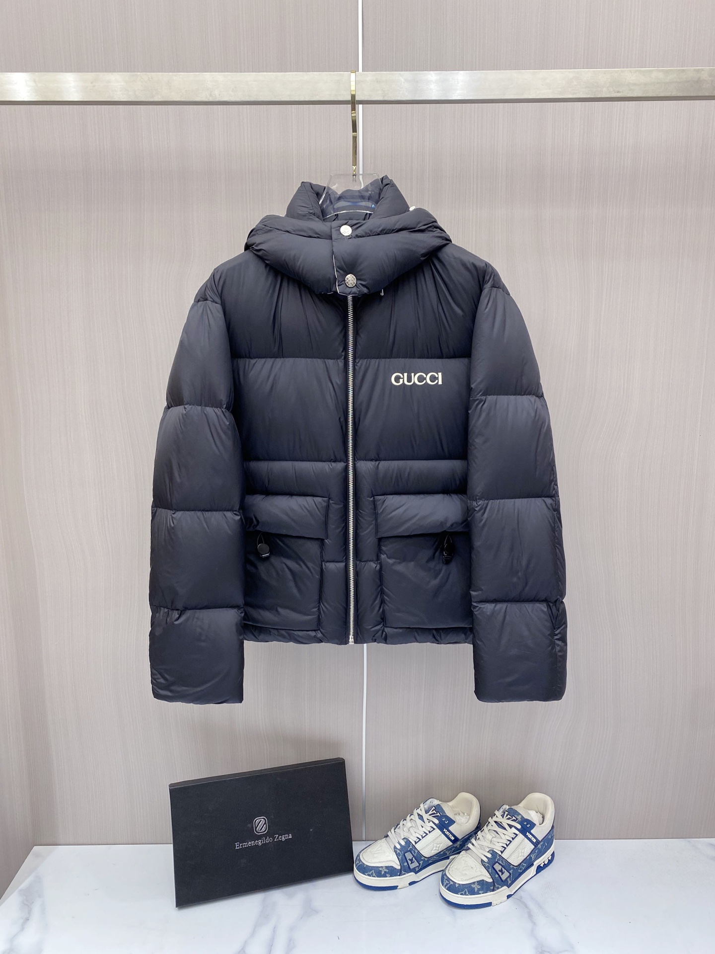 Gucci Basic Clothing White Duck Down 56