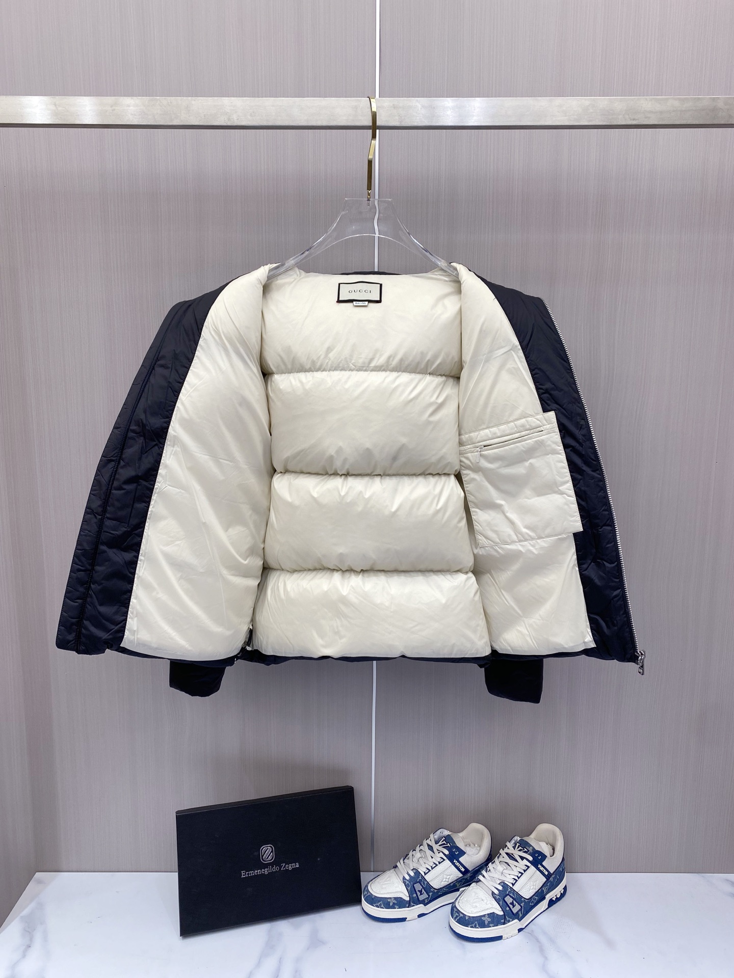 Gucci Basic Clothing White Duck Down 56
