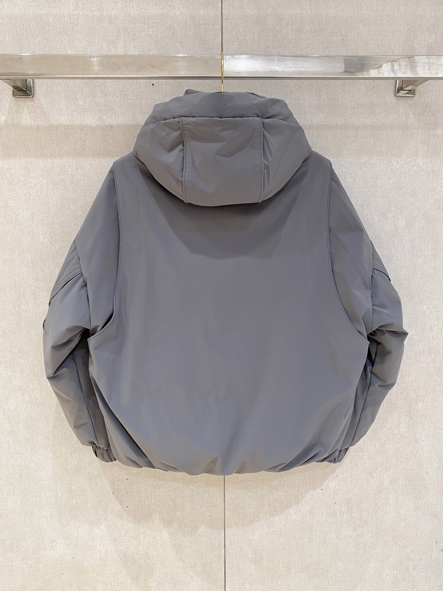 Prada Down Jacket Goose Down Black Hooded S-m-xxxl