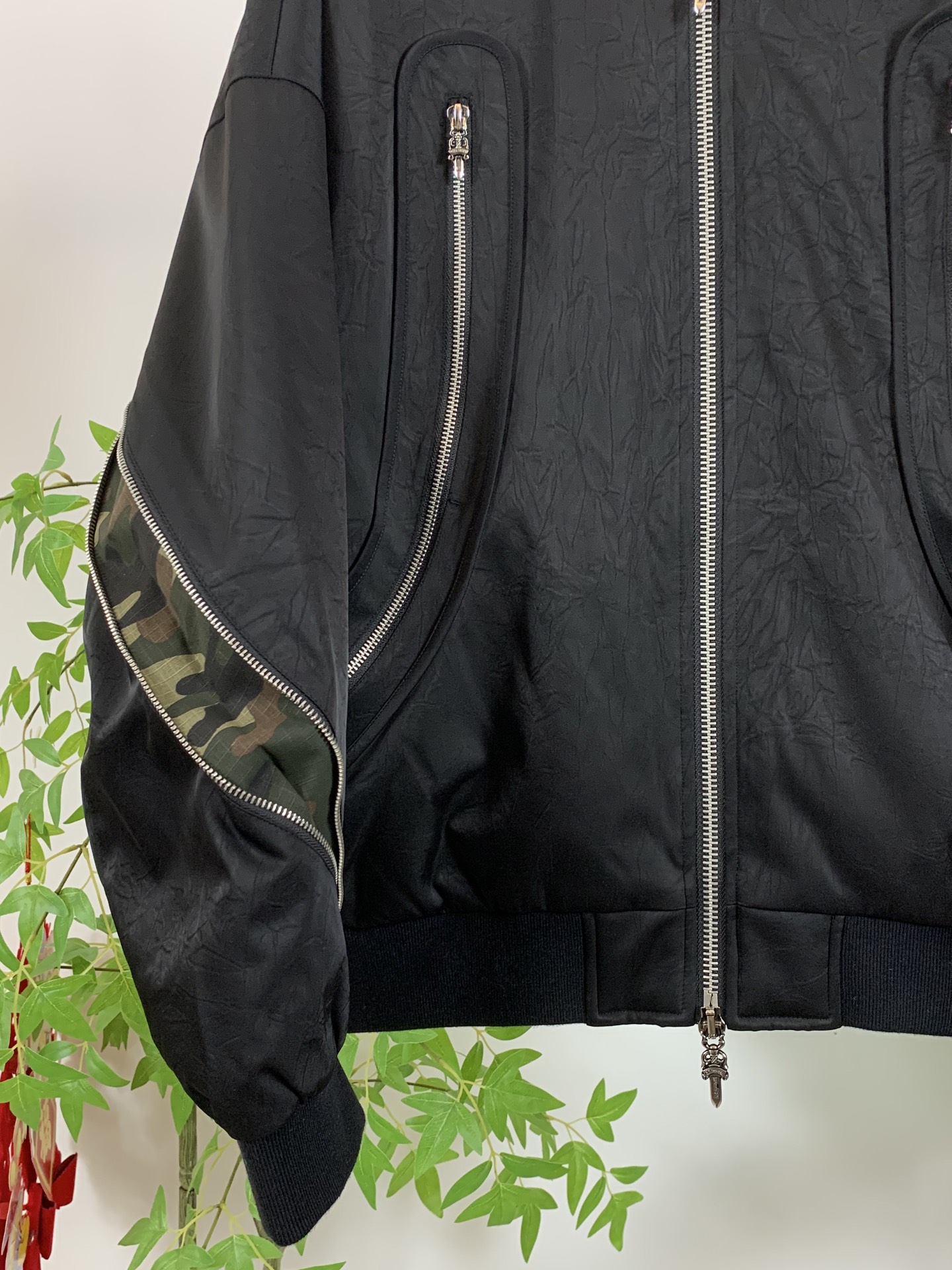 Chrome Hearts Shirt Goose Down Black S-m-xxxl