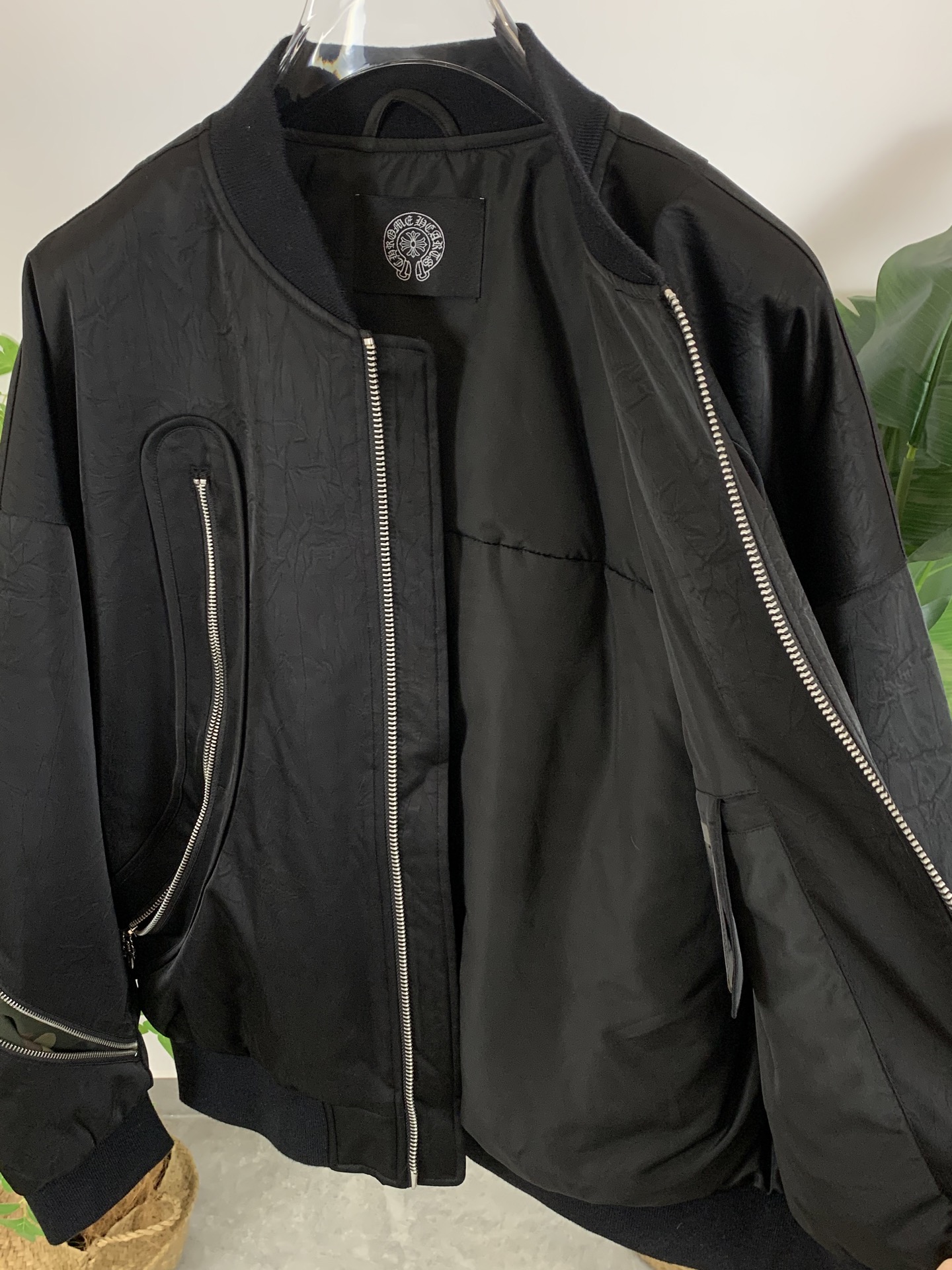 Chrome Hearts Shirt Goose Down Black S-m-xxxl