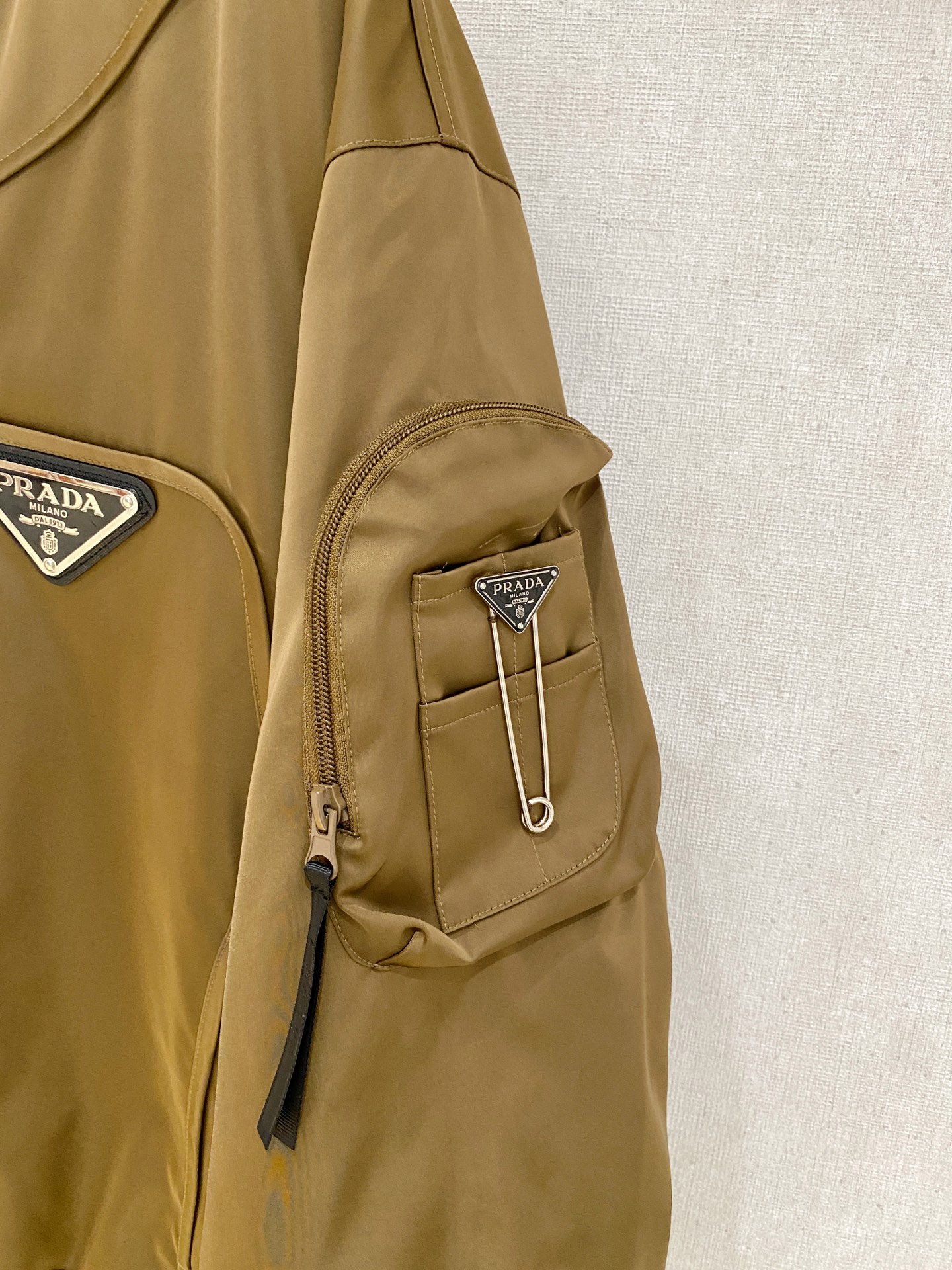 Prada Down Jacket Goose Down Black S-m-xxxl