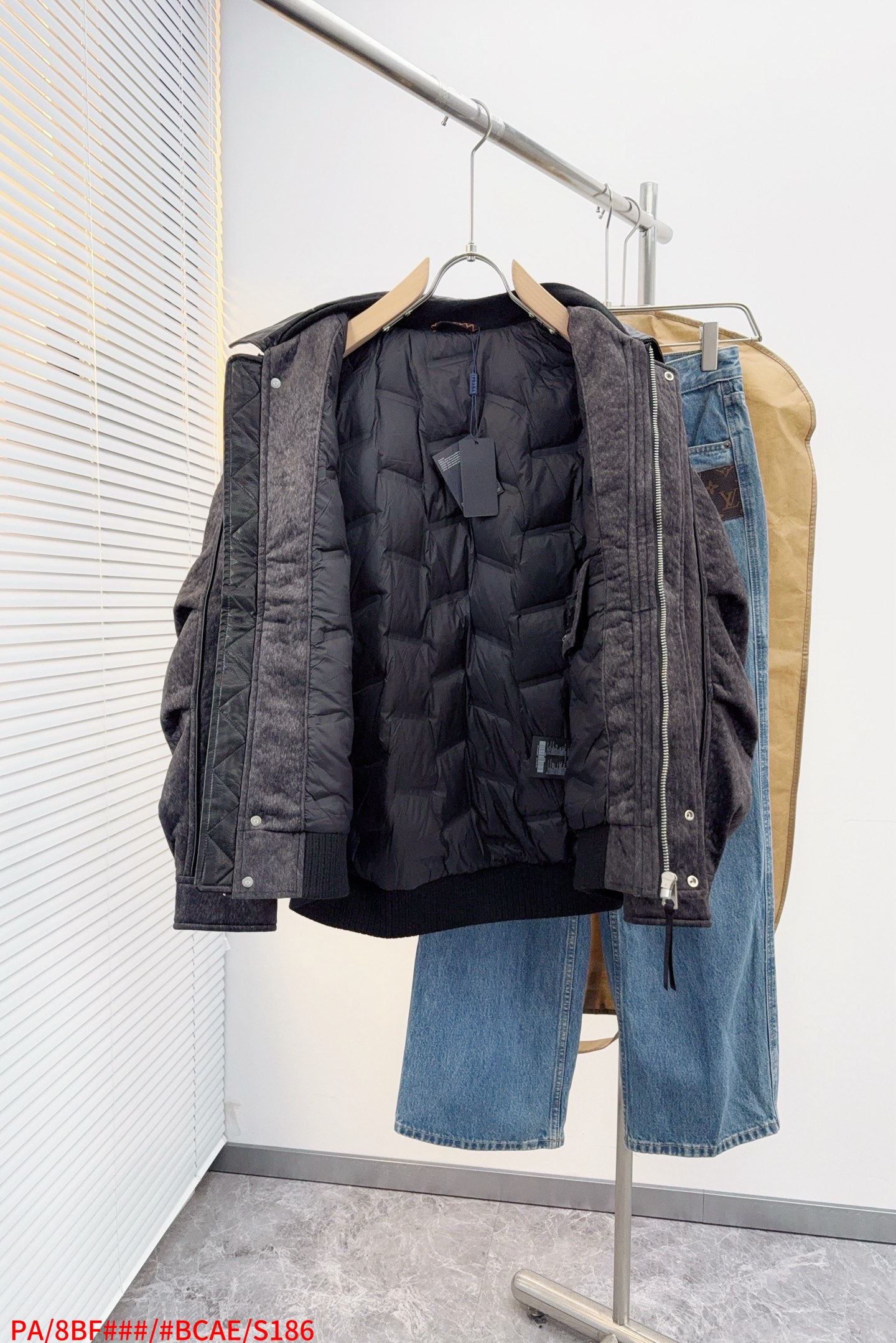 Prada Down Jacket Goose Down S-m-xl