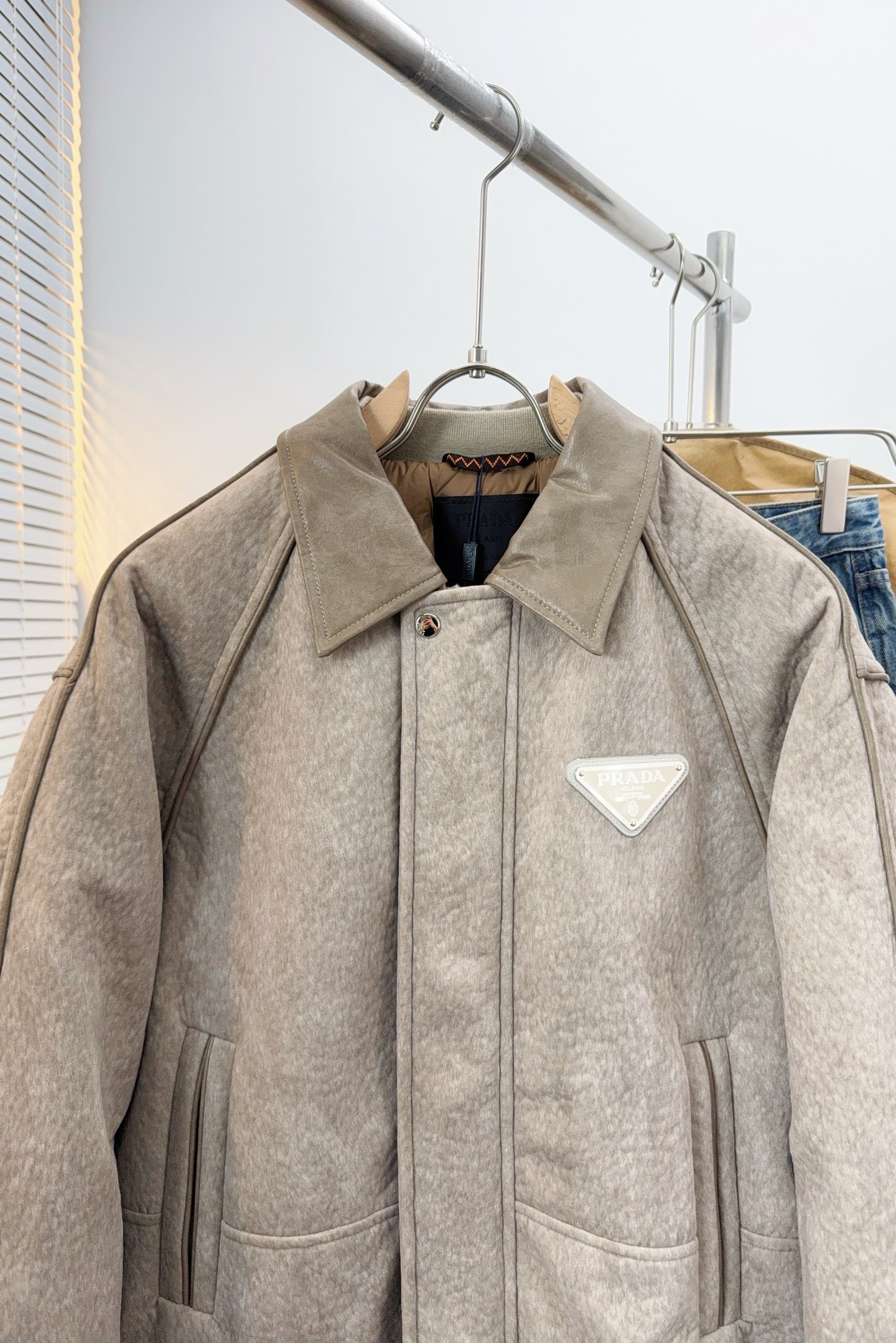 Prada Down Jacket Goose Down S-m-xl