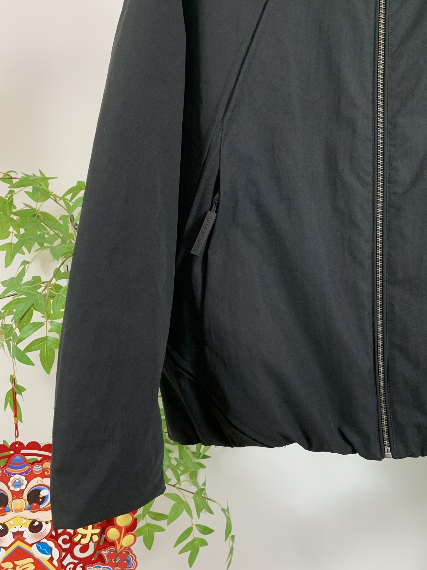 Balenciaga Down Jacket Black M-l-xl