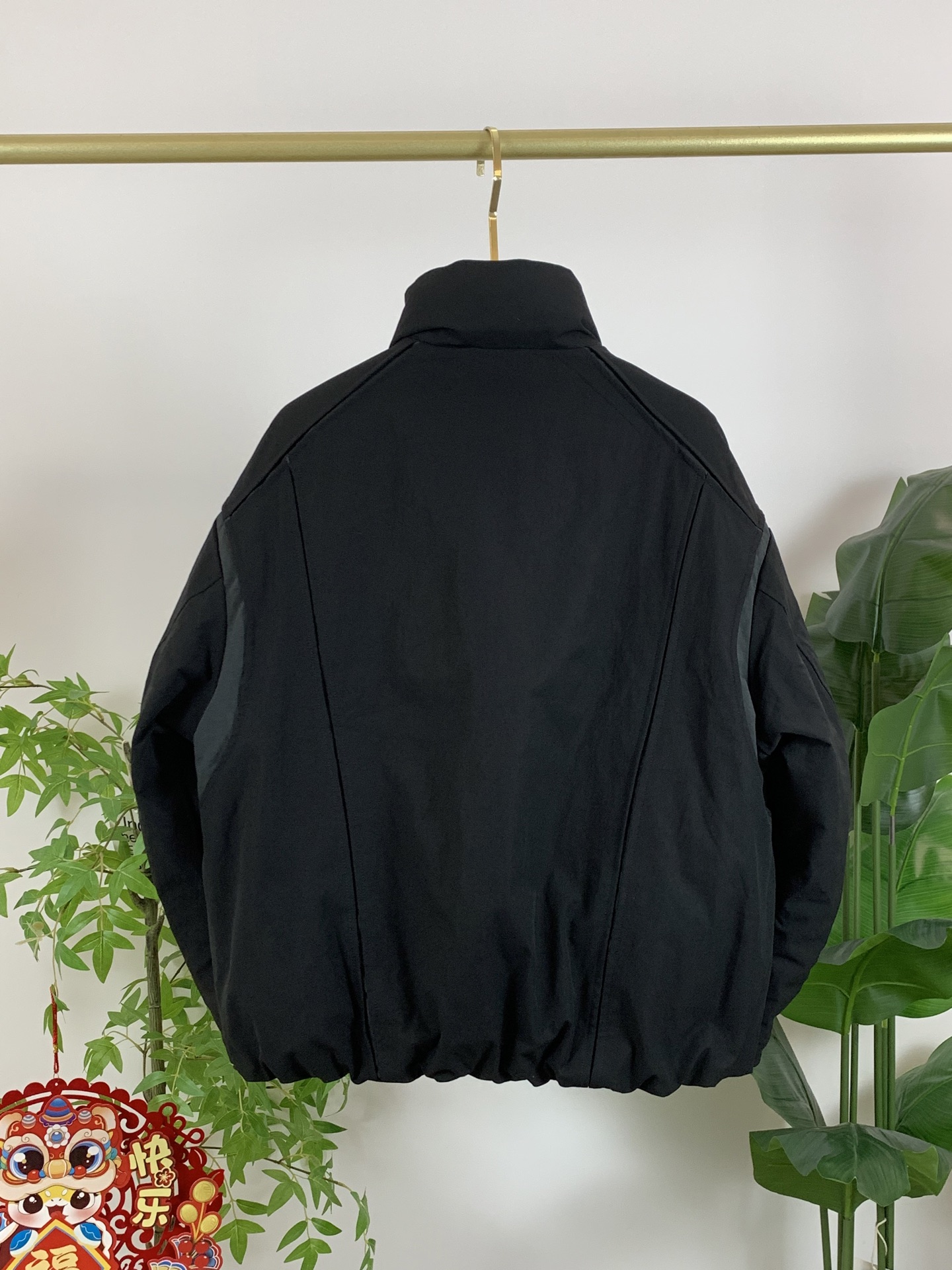 Balenciaga Down Jacket Black M-l-xl