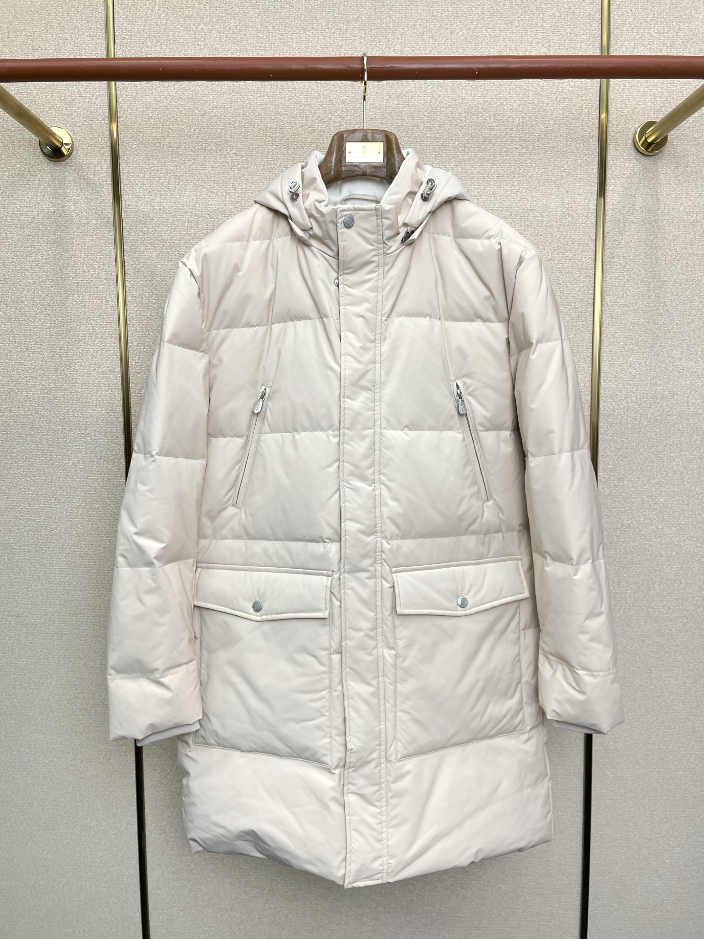 Brunello Cucinelli Down Jacket Hooded L