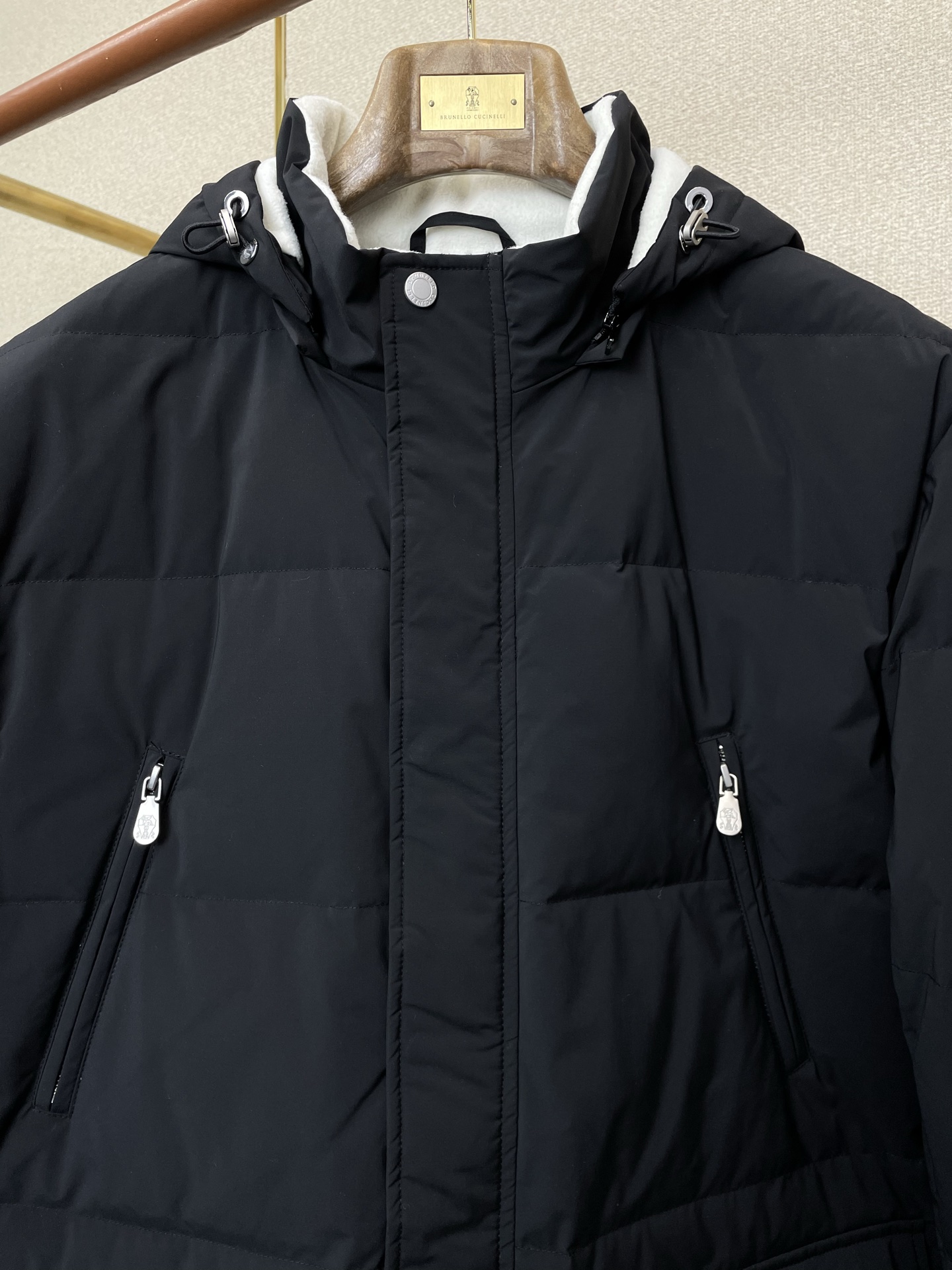 Brunello Cucinelli Down Jacket Hooded L