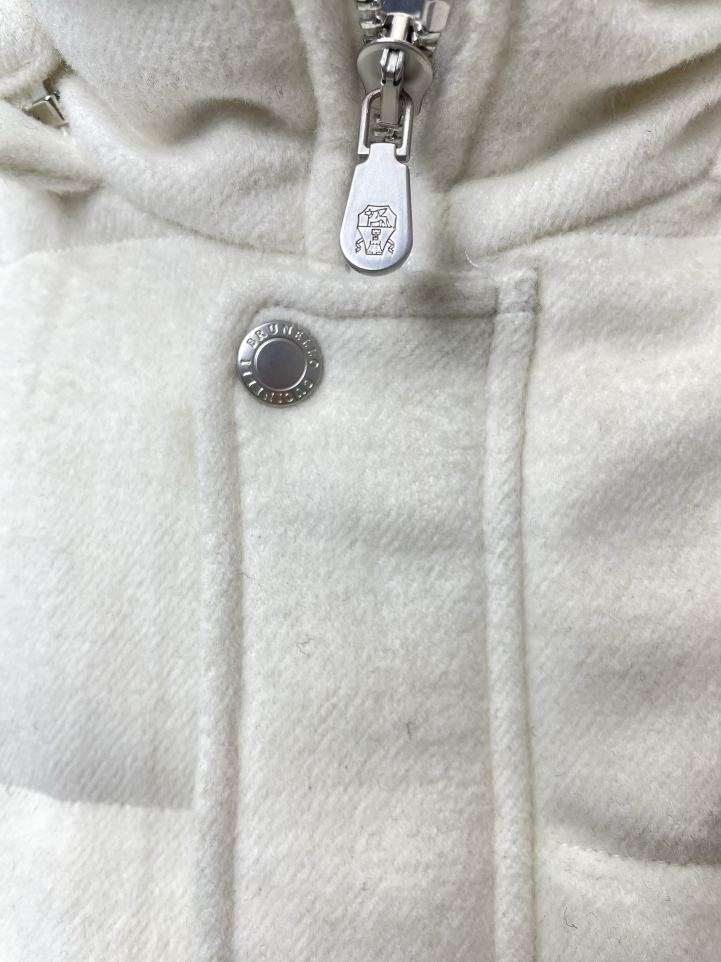 Brunello Cucinelli Down Jacket Hooded L