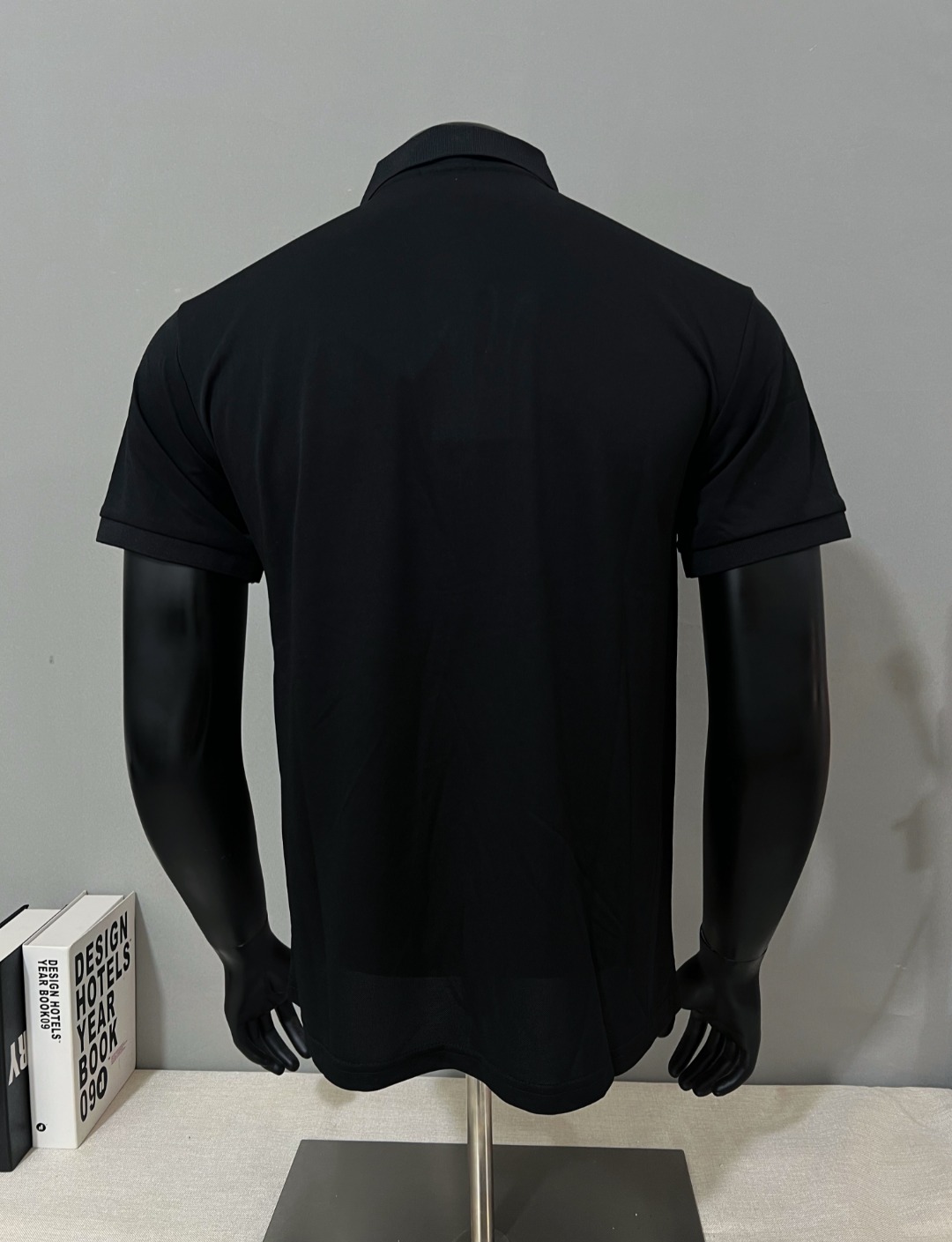 Moncler Male Shirt Black Xs-s-m-l-xl